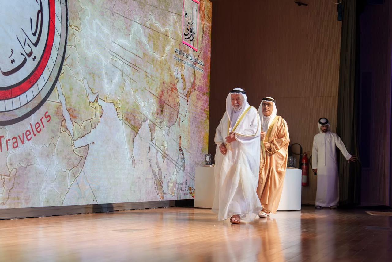 حاكم الشارقة يفتتح الدورة الـ25 من ملتقى الراوي احتفاءً باليوبيل الفضي تحت شعار “حكايات الرحّالة”