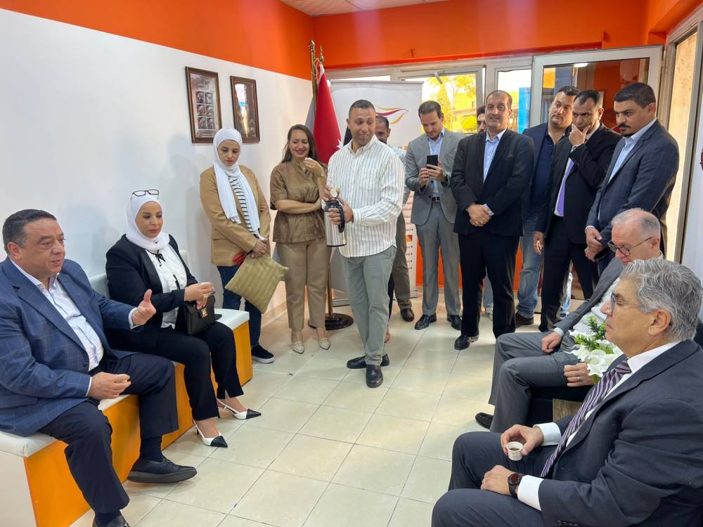 افتتاح مكتب للبريد الأردني في مجمع الملك الحسين للأعمال