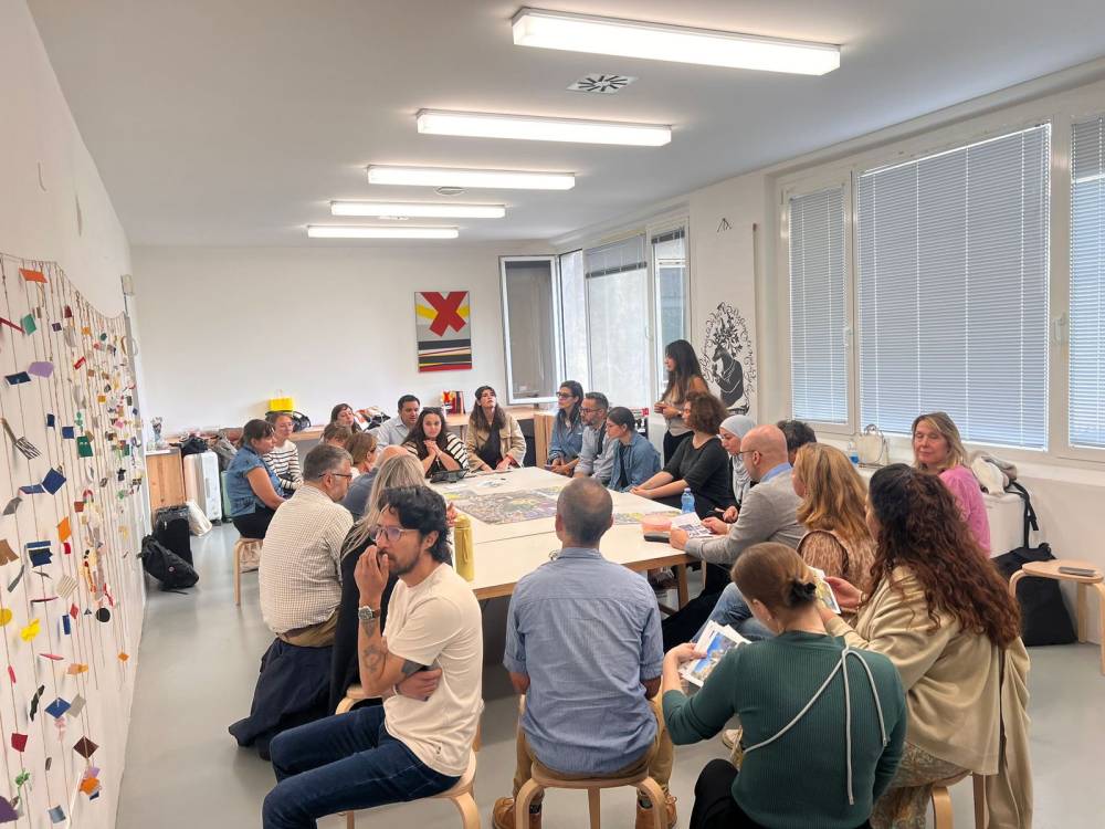 شبكة صُنّاع المكان الفلسطينية تشارك في أسبوع صناعة المكان الدولي في إيطاليا