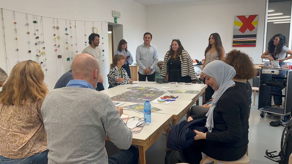 شبكة صُنّاع المكان الفلسطينية تشارك في أسبوع صناعة المكان الدولي في إيطاليا