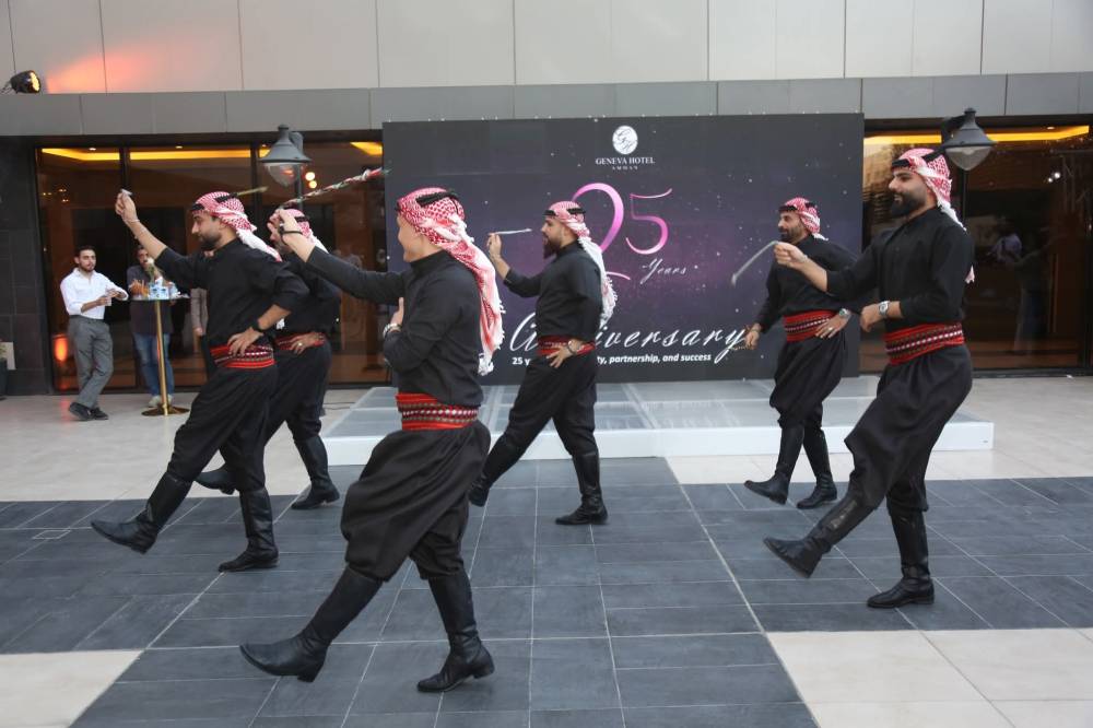 فندق جنيفا عمّان يحتفل بمرور 25 عاماً من العطاء في خدمة القطاع السياحي والفندقي