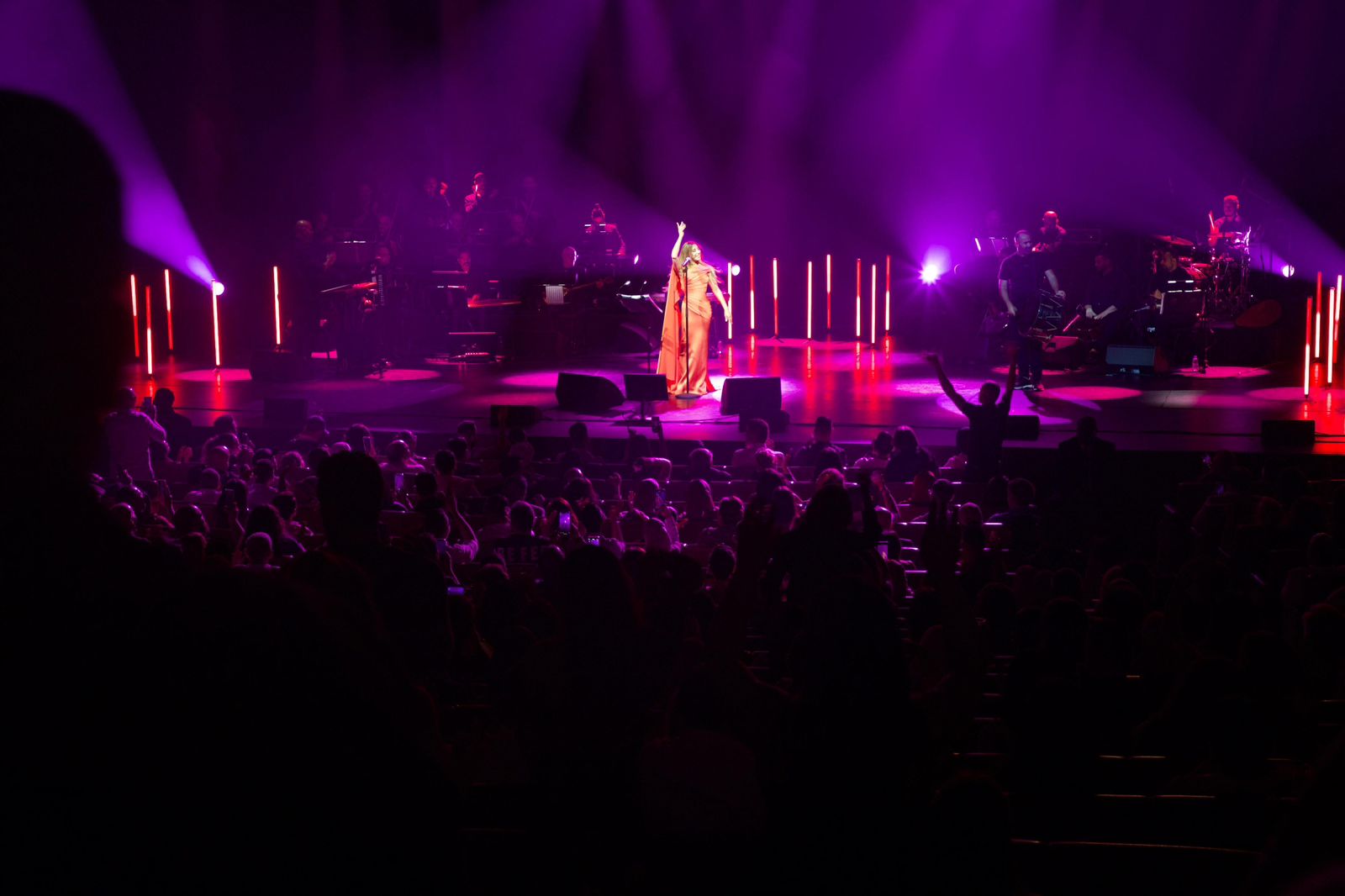 نجوى كرم تُشعل دبي أوبرا بحفل استثنائي بالحضور والتفاعل الجماهيري الملفت