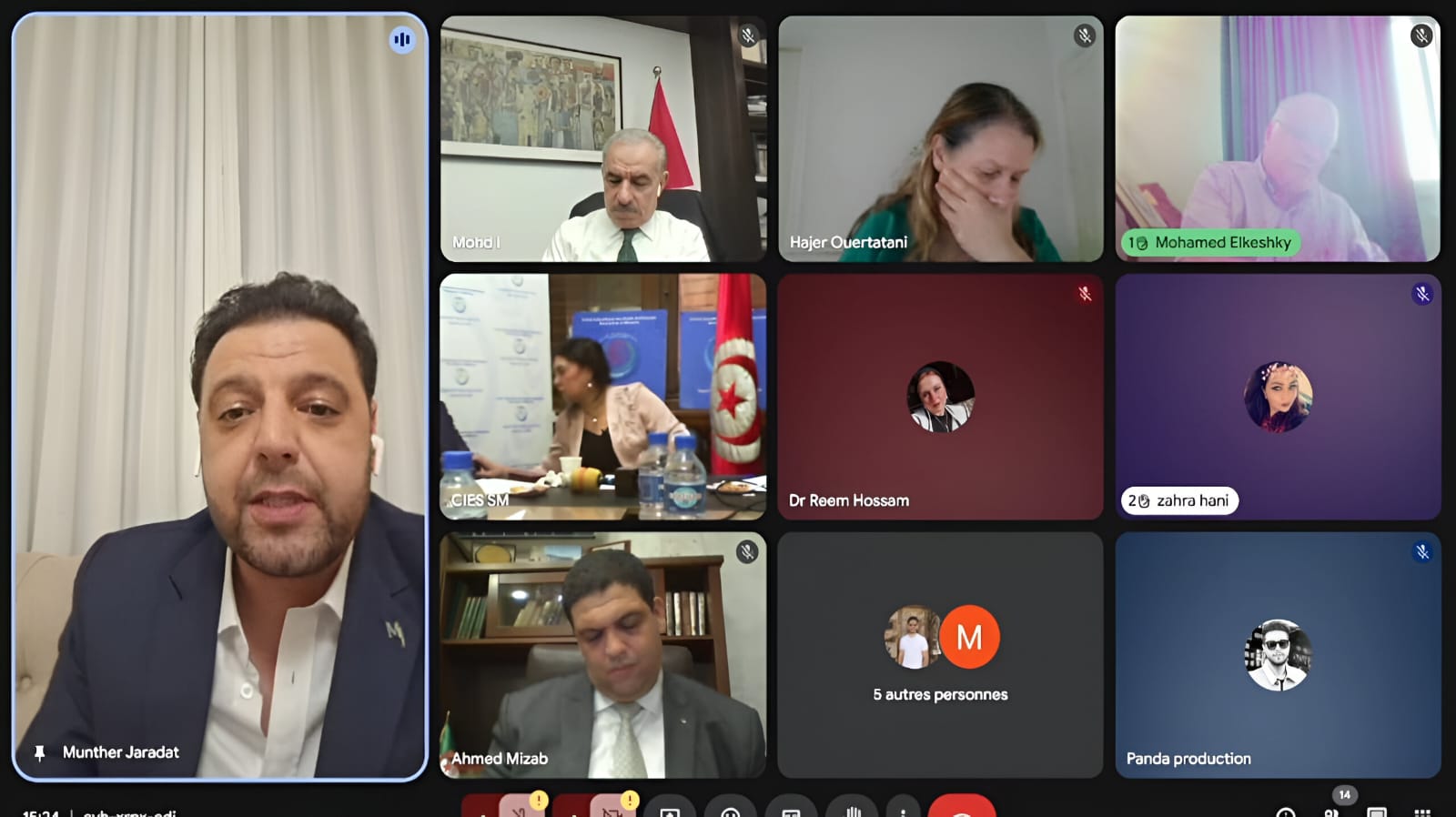 رئيس الوزراء الفلسطيني السابق محمد اشتية والدكتور منذر جرادات يؤكدان في منتدى الفكر الدولي : الأردن سيظل درعاً للقضية الفلسطينية والوصاية على المقدسات خط أحمر