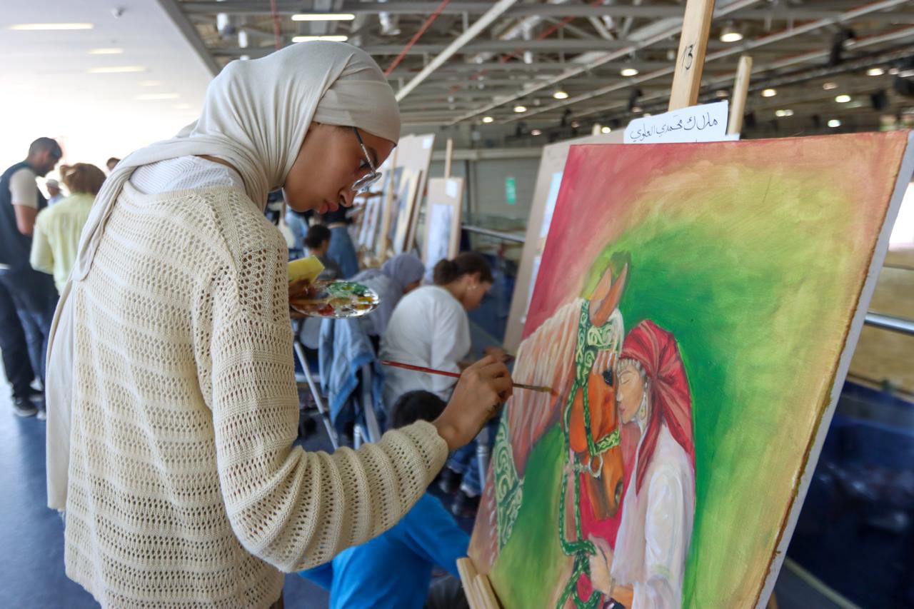 بالشراكة مع جناح الإمارات .. معرض الفرس للجديدة بالمغرب يكريم الفائزين في مسابقة الرسم  