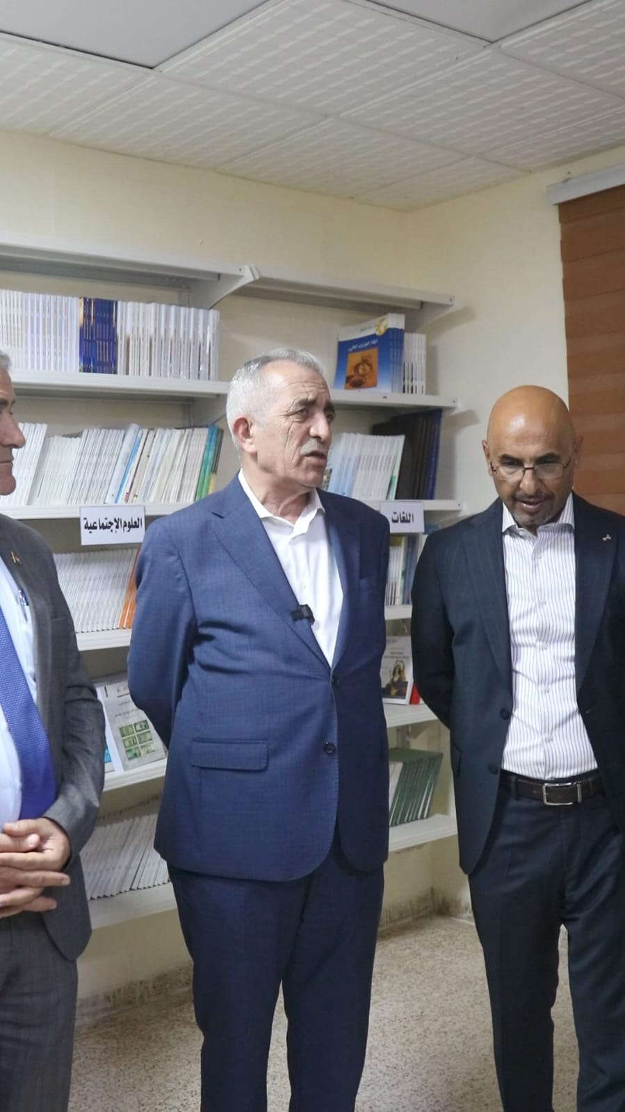 افتتاح جدارية الكرامة، والمتحف التراثي، ومكتبة الشونة