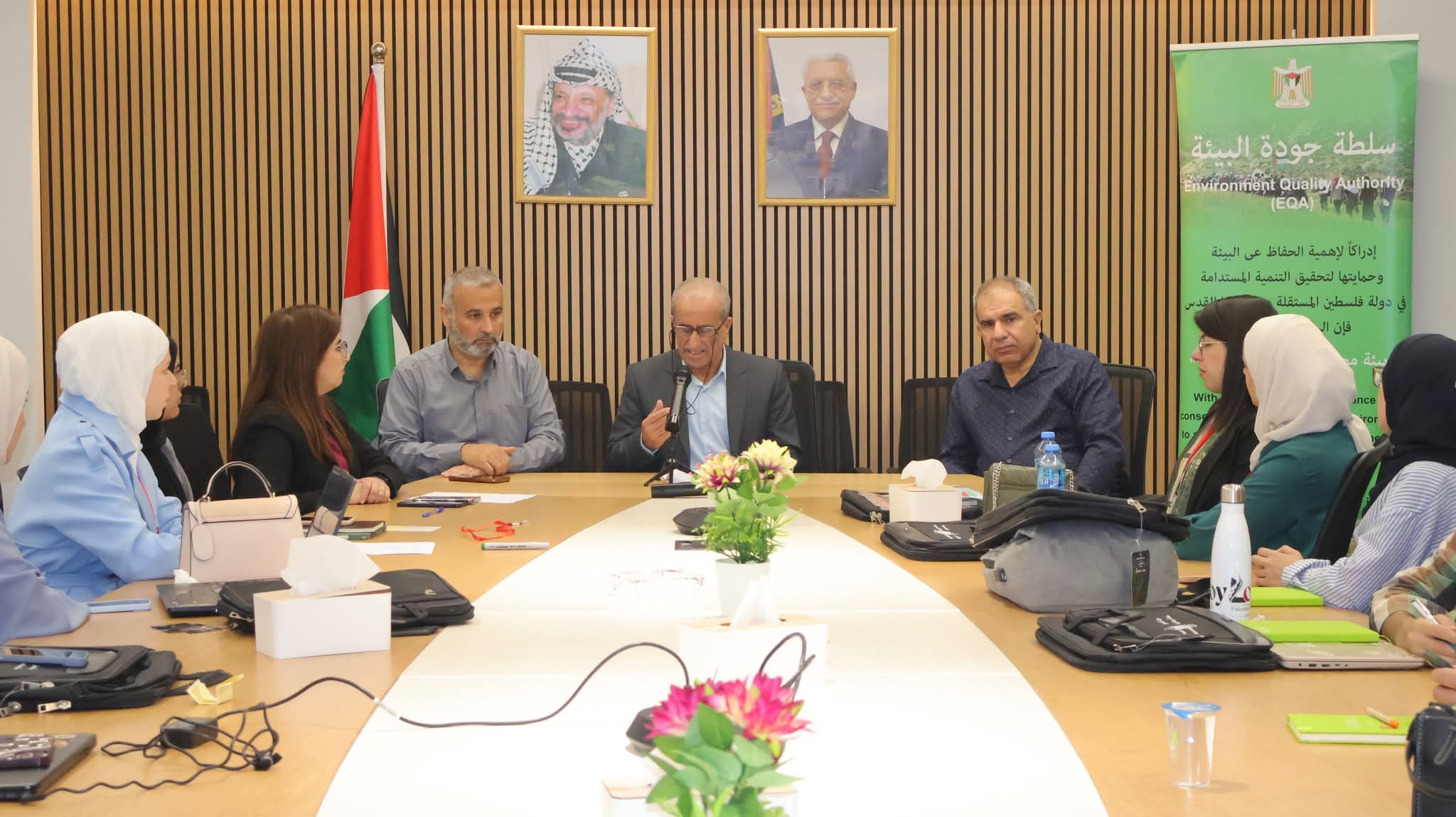 سلطة جودة البيئة تطلق برنامج تدريب الشباب  من أجل البيئة والمناخ  بتمويل من منظمة  الفاو 