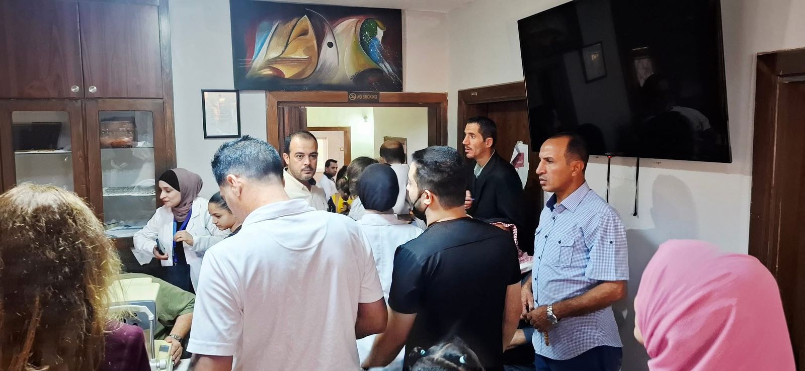 العدوان يرعى اليوم الطبي المجاني في ماعين بتنظيم من جمعية الليونز الدولية وشبكة الأمل