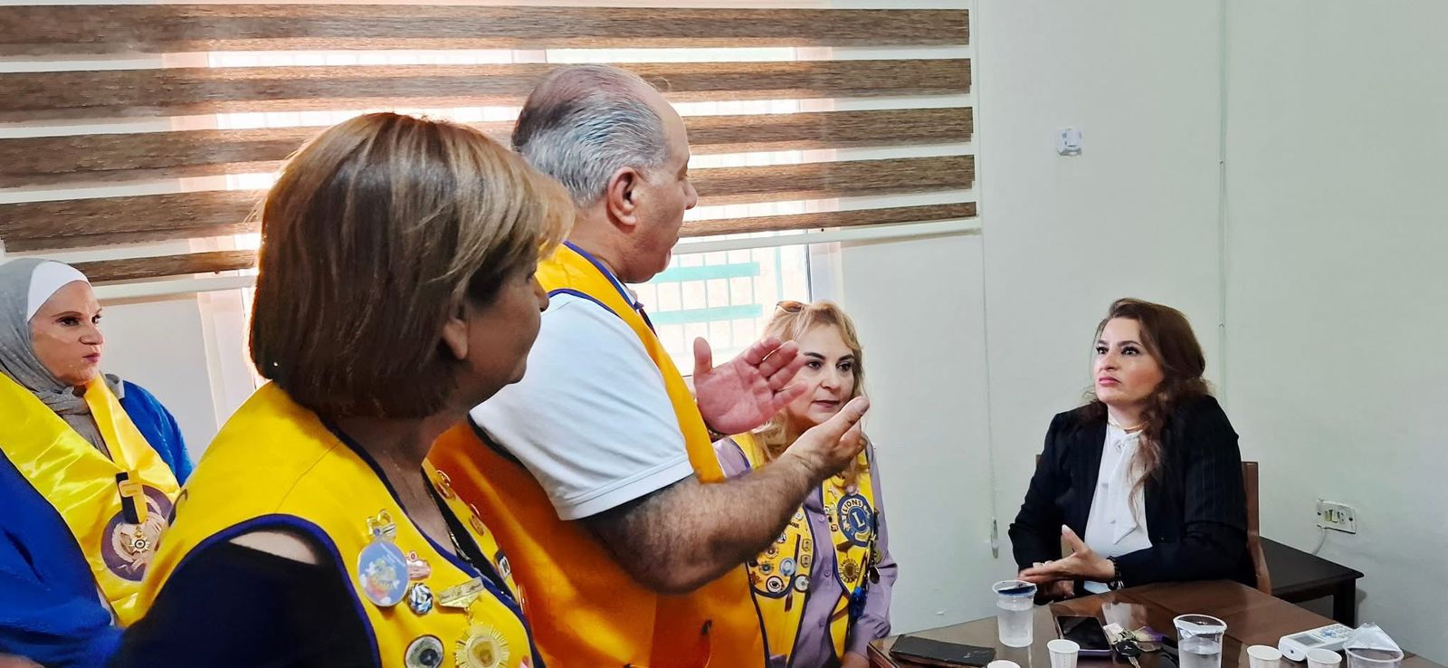 العدوان يرعى اليوم الطبي المجاني في ماعين بتنظيم من جمعية الليونز الدولية وشبكة الأمل