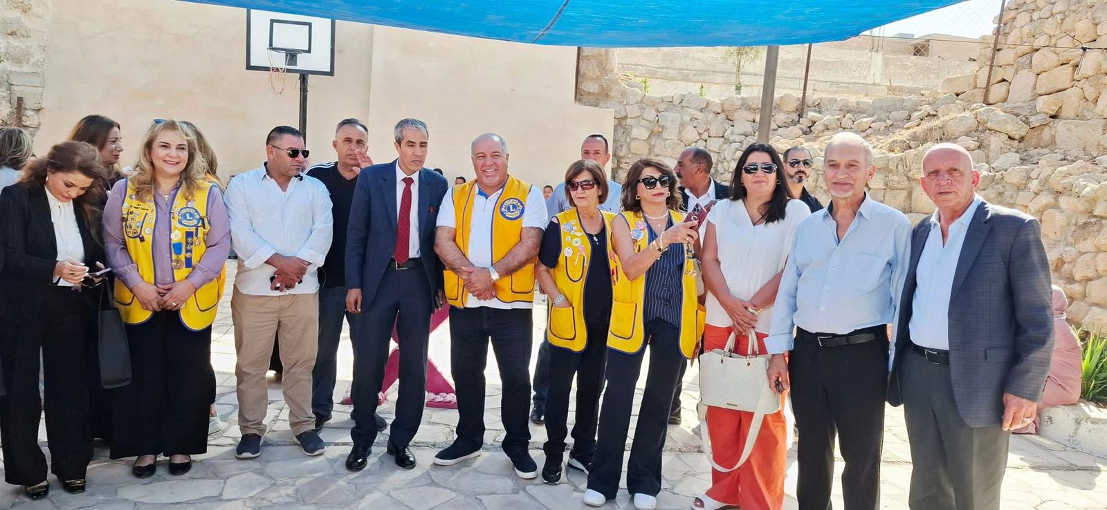 العدوان يرعى اليوم الطبي المجاني في ماعين بتنظيم من جمعية الليونز الدولية وشبكة الأمل