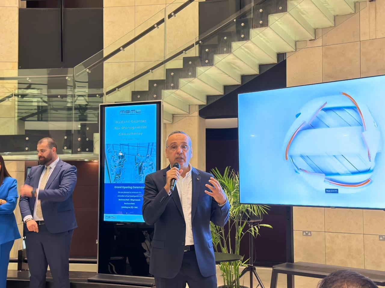 افتتاح مميز لشركة المصادر الحديثة بحضور نخبة من الشخصيات المرموقة