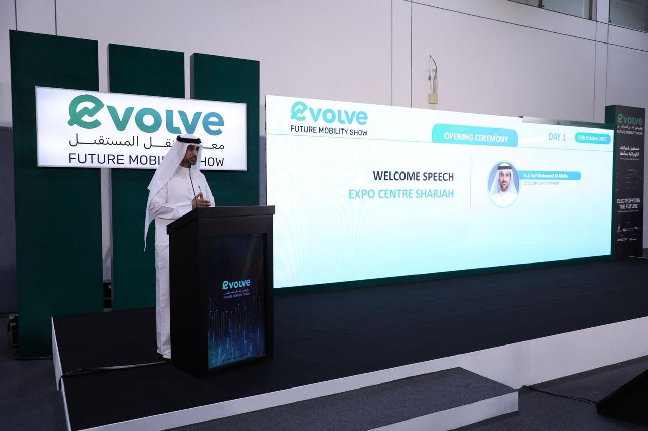 تحت رعاية سمو ولي العهد نائب حاكم الشارقة  انطلاق معرض تنقل المستقبل في إكسبو الشارقة