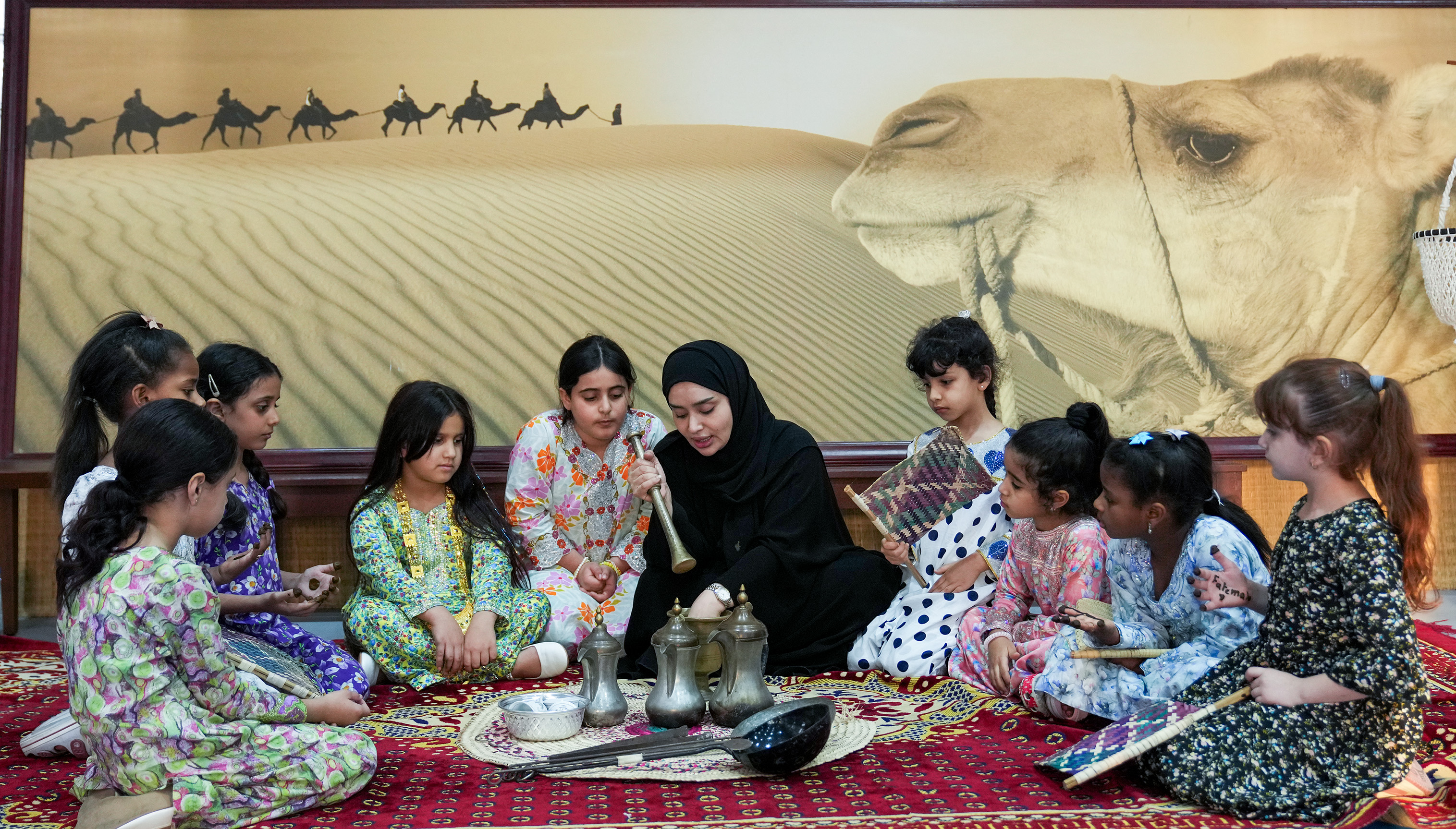 هيئة أبوظبي للتراث تنظم برنامج الدروات التراثية التوعوية