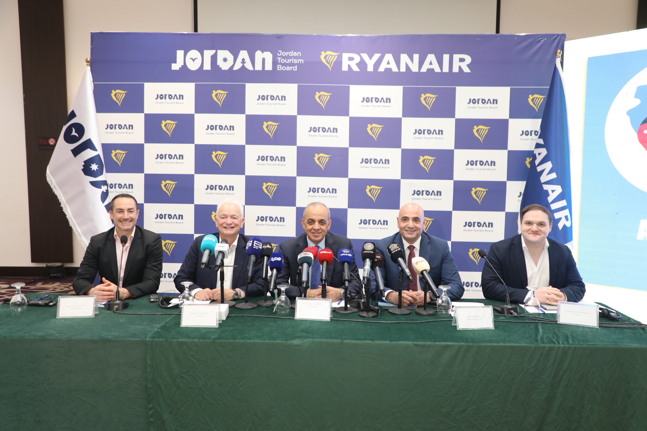 شركة رايان إير تطلق جدول رحلات شتوي موسّع إلى عمّان