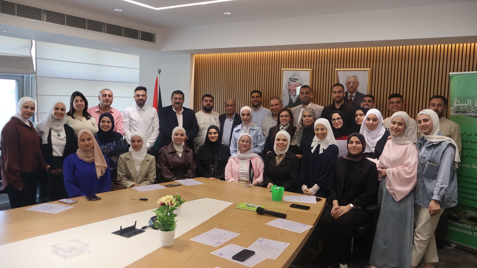 سلطة جودة البيئة تختتم برنامج شباب من أجل البيئة والمناخ