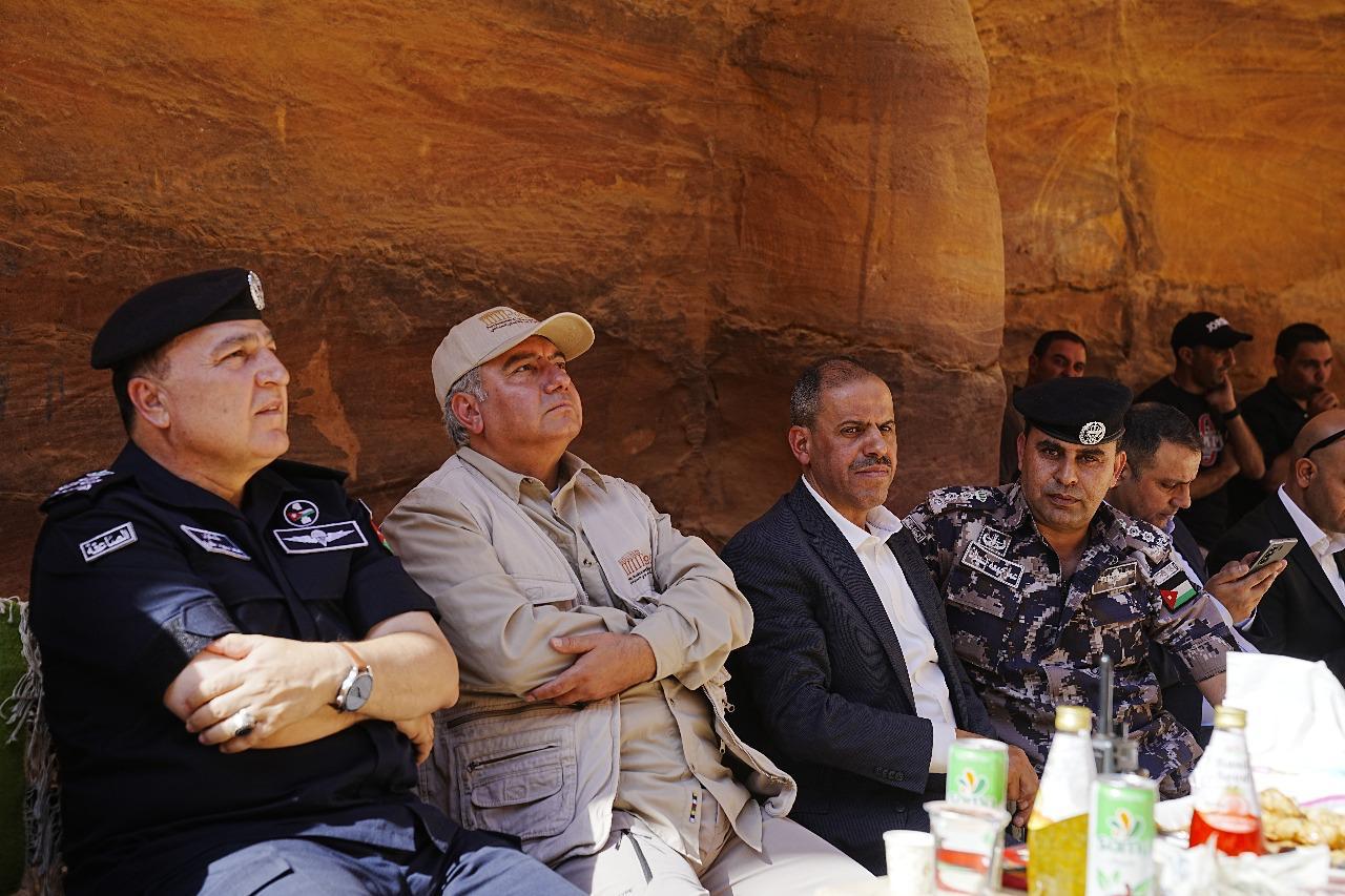 مديرية شرطة غرب معان تنفذ تمريناً بالتعاون مع سلطة إقليم البترا للتعامل مع السيول داخل الموقع الأثري