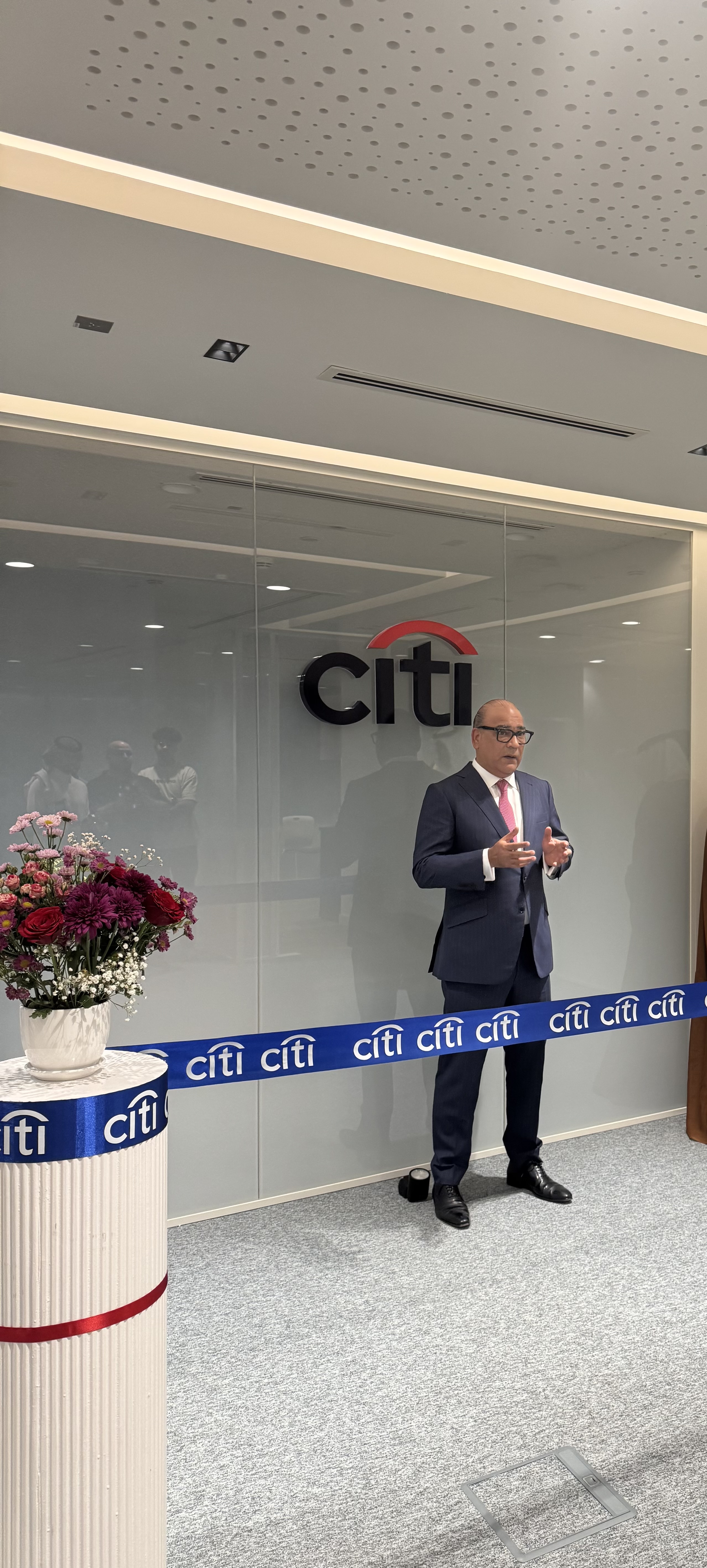 جين فريزر ،الرئيس التنفيذي لمجموعة سيتي ، تفتتح المكتب الإقليمي الجديد في  المملكة العربية السعودية