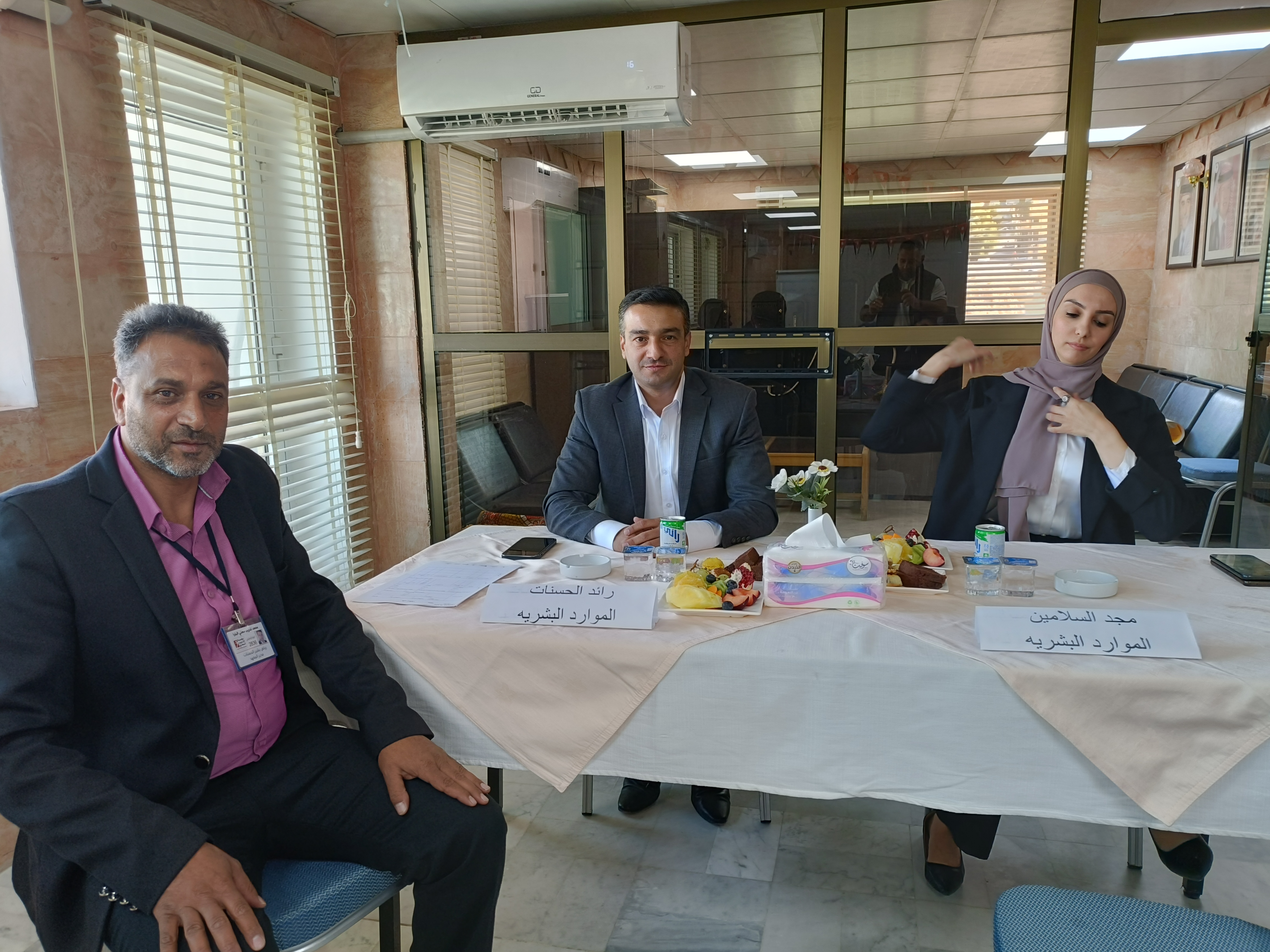 معهد تدريب مهني البترا يعقد يوم وظيفي بالتعاون مع فندق كراون بلازا للحصول على فرص عمل في القطاع الفندقي