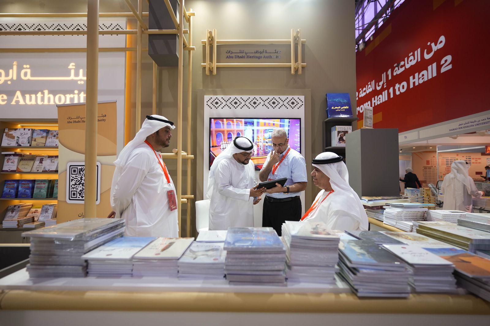هيئة أبوظبي للتراث تشارك في معرض الشارقة الدولي للكتاب