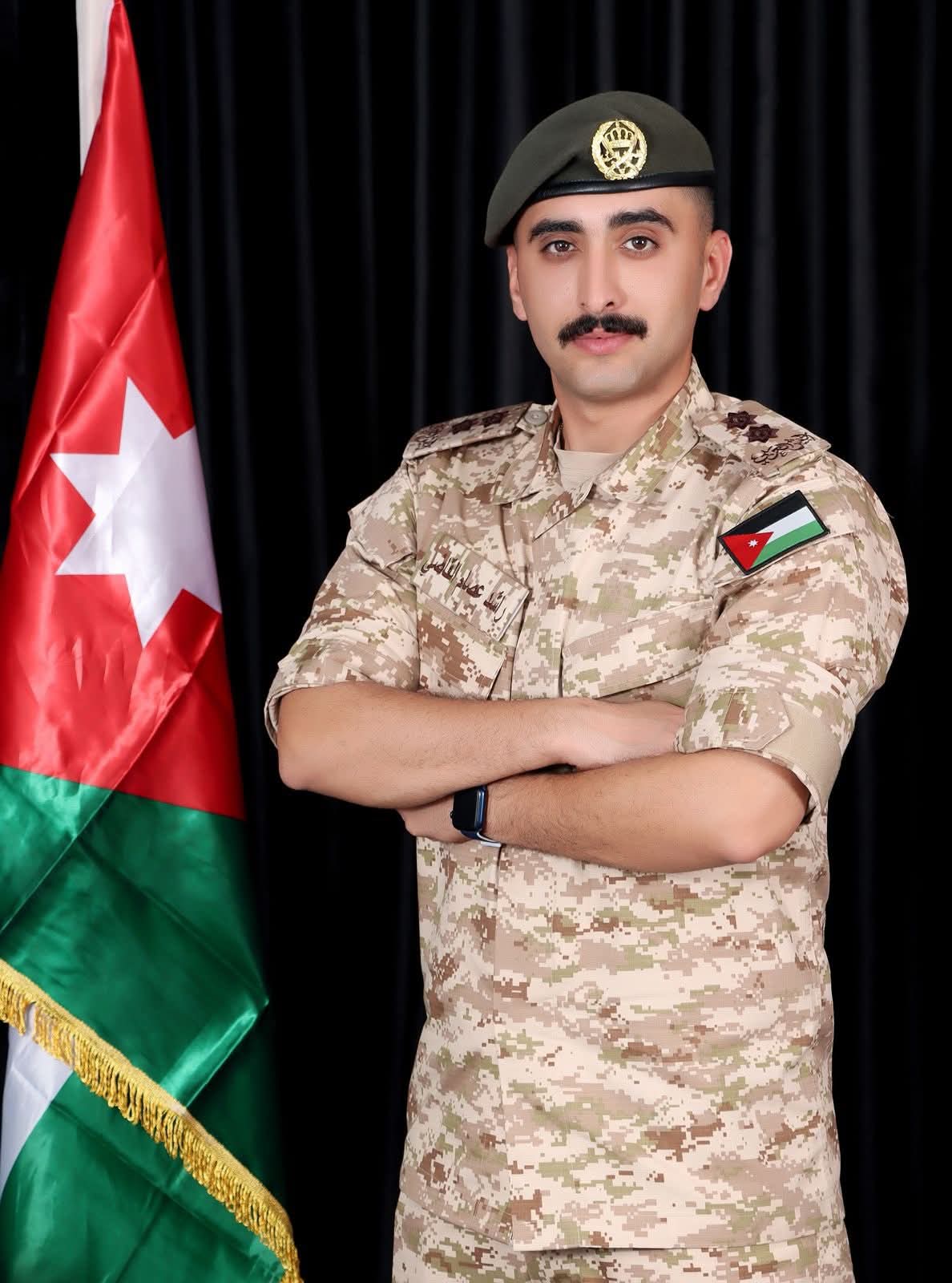 الملازم أول راشد عصام حامد القاضي بني خالد.. مبارك الترفيع