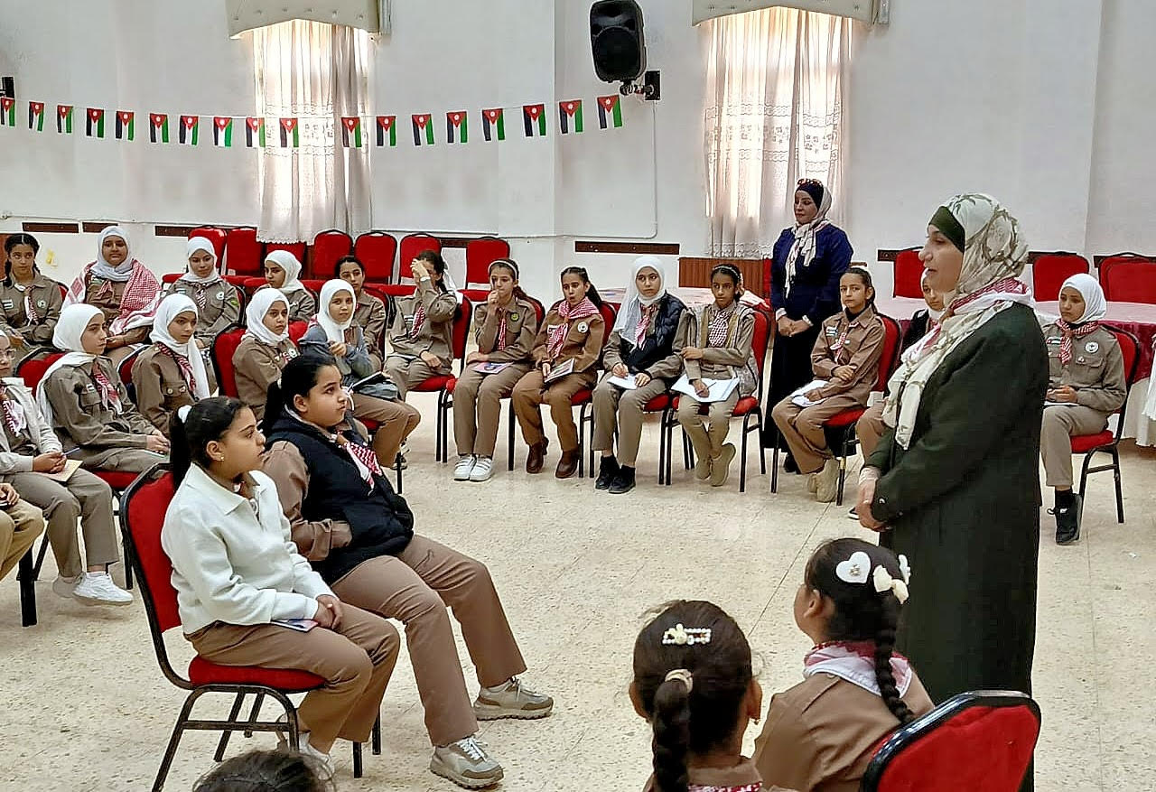 انطلاق دراسة رئيسات الطلائع لمرشدات مدارس تربية معان