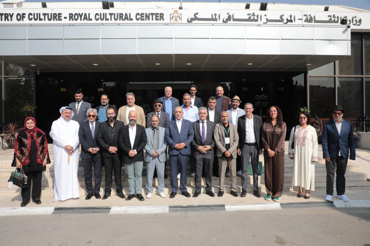 وزير الثقافة يلتقي الوفود العربية المشاركة في مهرجان الأردن المسرحي