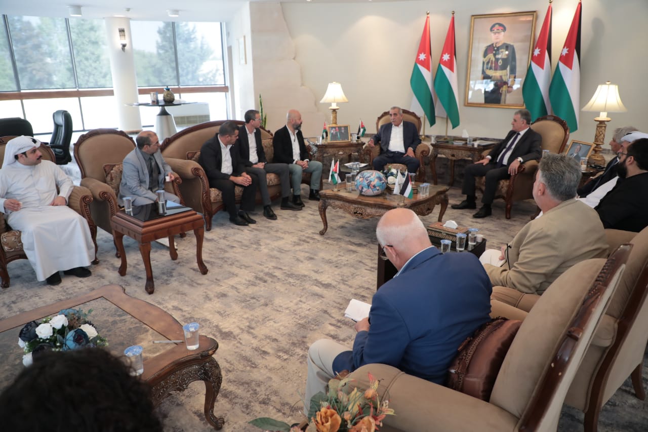 وزير الثقافة يلتقي الوفود العربية المشاركة في مهرجان الأردن المسرحي