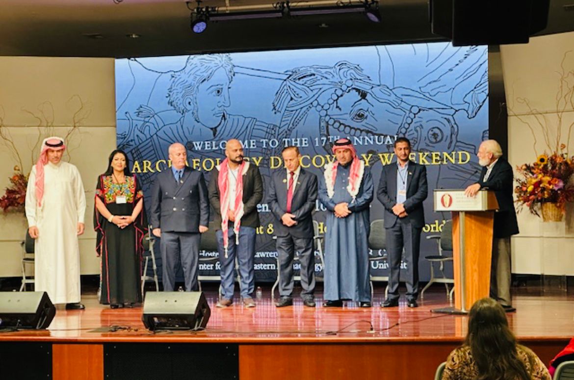 وفد أردني يمثل جميع أطياف مأدبا يشارك في مؤتمر Archaeology Discovery Weekend في جامعة لاسييرا بولاية كاليفورنيا