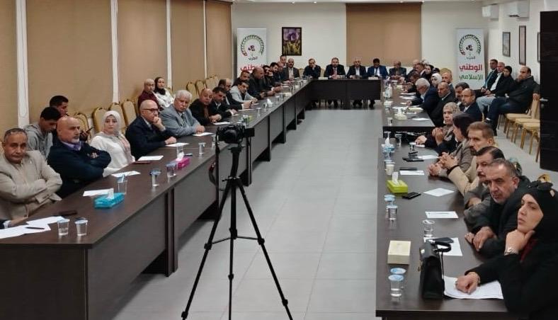 بحضور 100 شخصية أكاديمية ونيابية وحزبية  الحزب الوطني الإسلامي يبحث العنف الجامعي