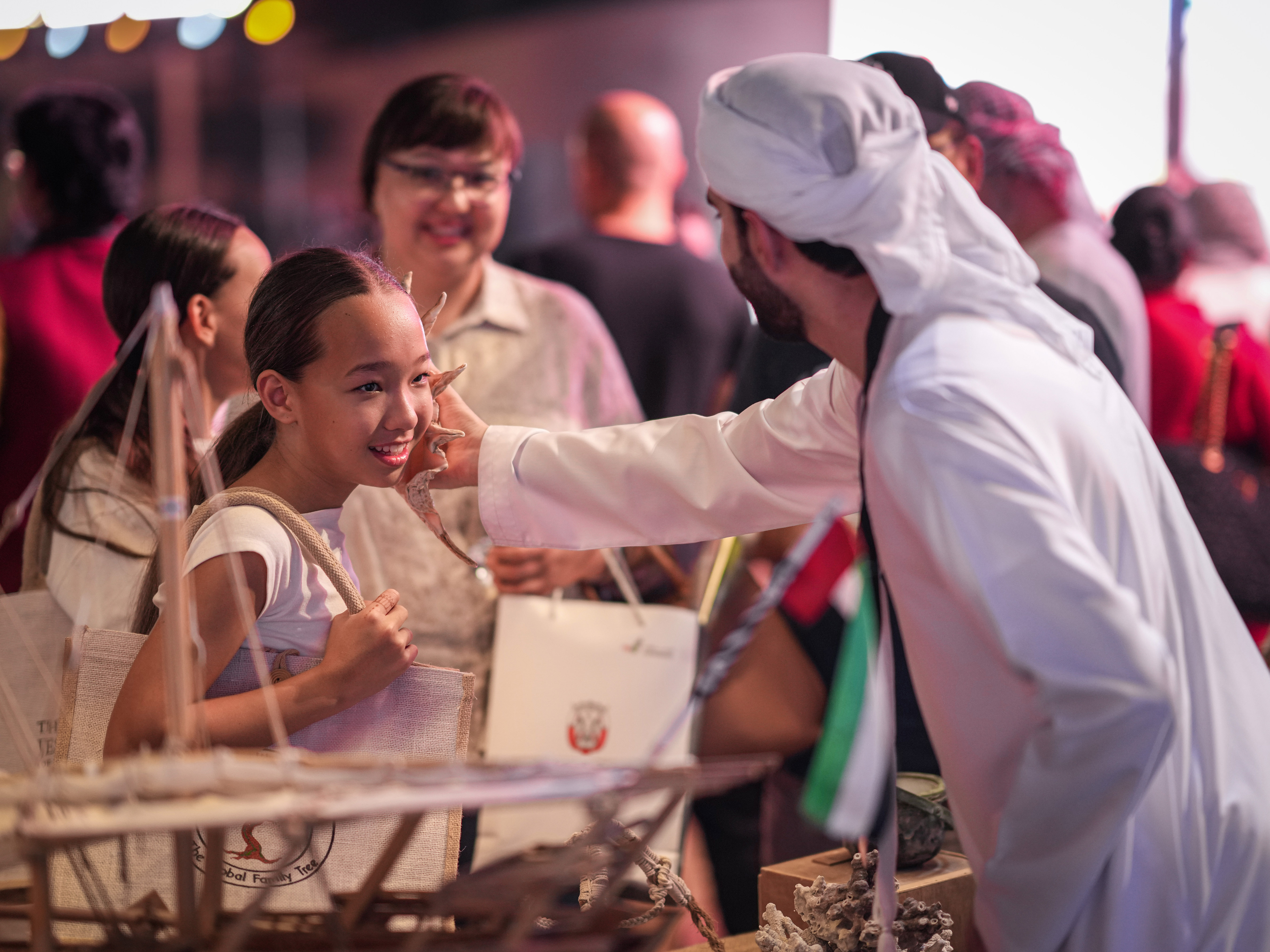 هيئة أبوظبي للتراث تشارك بالمهرجان الوطني للتسامح والتعايش بدورته الــ7