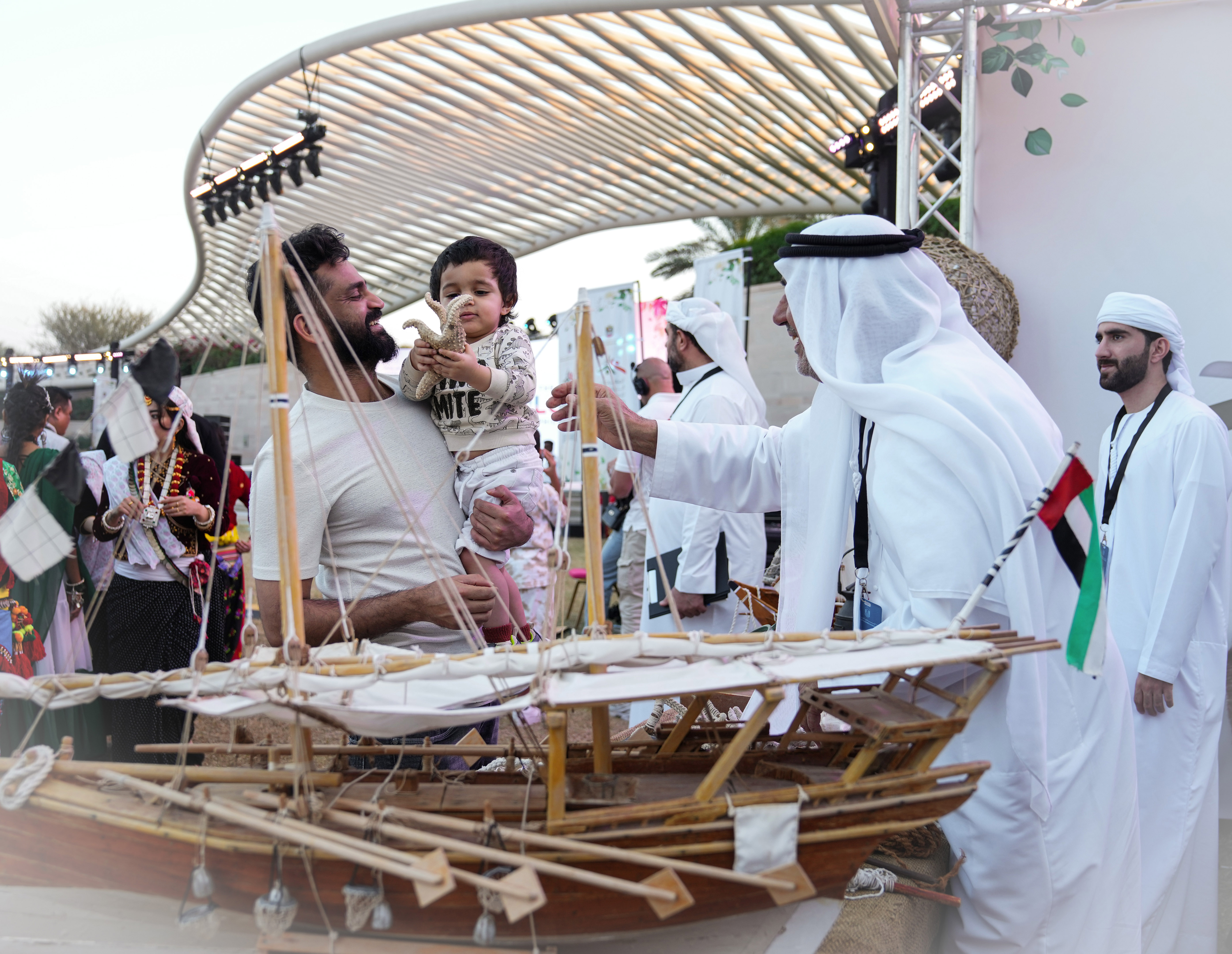 هيئة أبوظبي للتراث تشارك بالمهرجان الوطني للتسامح والتعايش بدورته الــ7