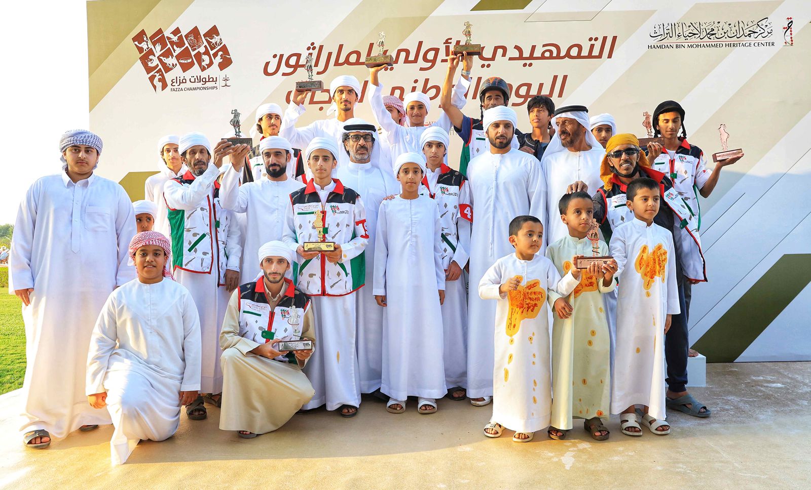 انطلاقة واعدة لتمهيدي ماراثون اليوم الوطني للهجن