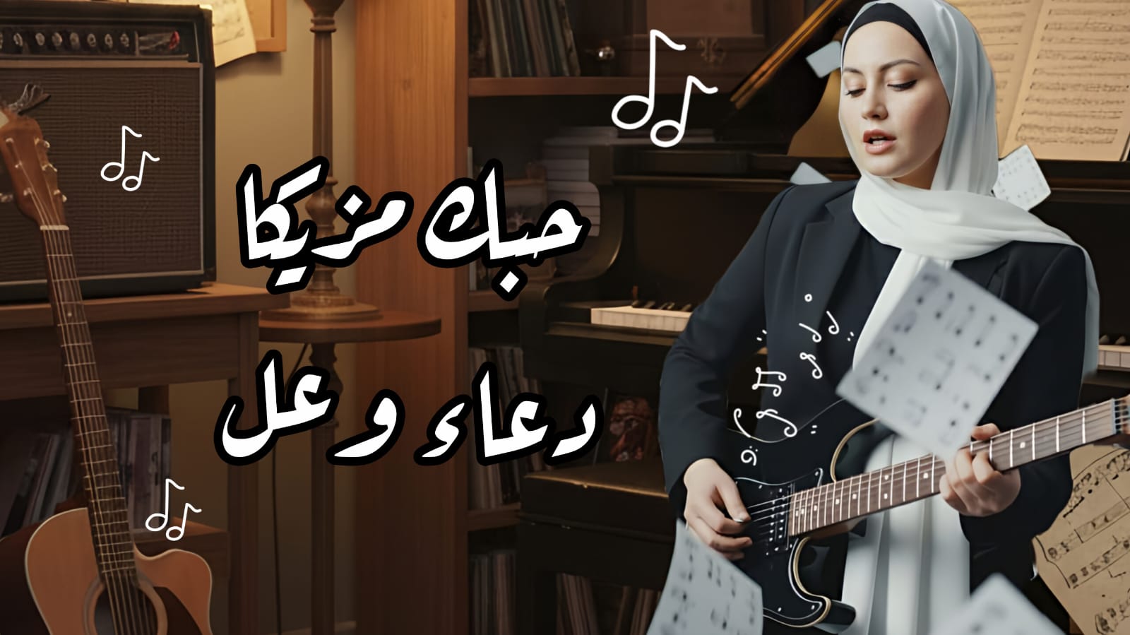 دعاء وعل تطلق أغنيتها الجديدة حبك مزيكا وتحوّل الحب إلى موسيقى