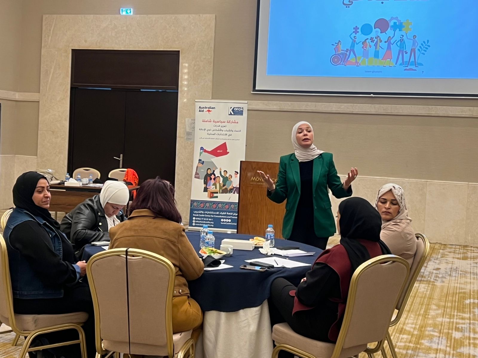 بدعم من السفارة الأسترالية… “قلعة الكرك للاستشارات والتدريب” ينفّذ دورة حول تعزيز المشاركة المدنية الشاملة في الانتخابات المحلية 2025