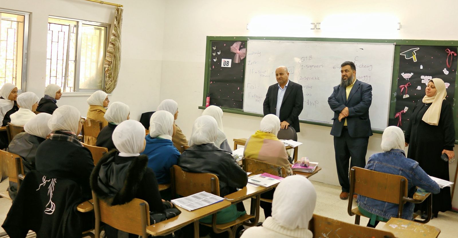 الحباشنة في متابعة ميدانية لمدارس تربية معان وجاهزيتها للشتاء والتوجيهي التكميلي