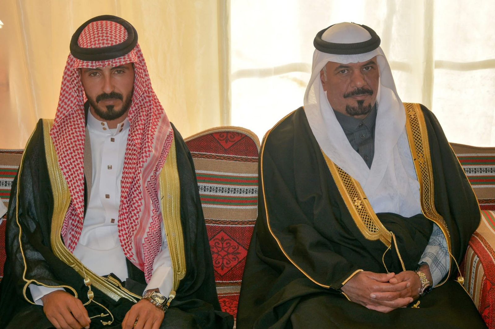 مأدبة عشاء احتفاءً بزيارة رئيس الديوان الملكي وعدد من أصحاب المعالي في ديوان قبيلة بني عطية بالخالدية