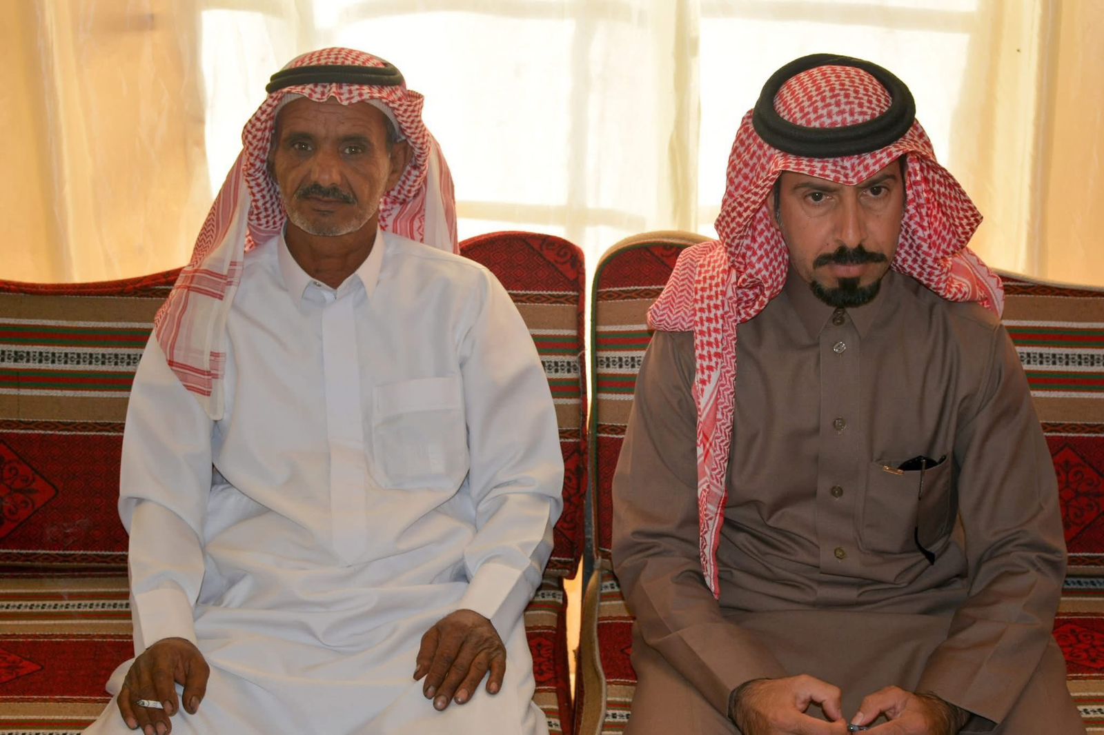 مأدبة عشاء احتفاءً بزيارة رئيس الديوان الملكي وعدد من أصحاب المعالي في ديوان قبيلة بني عطية بالخالدية