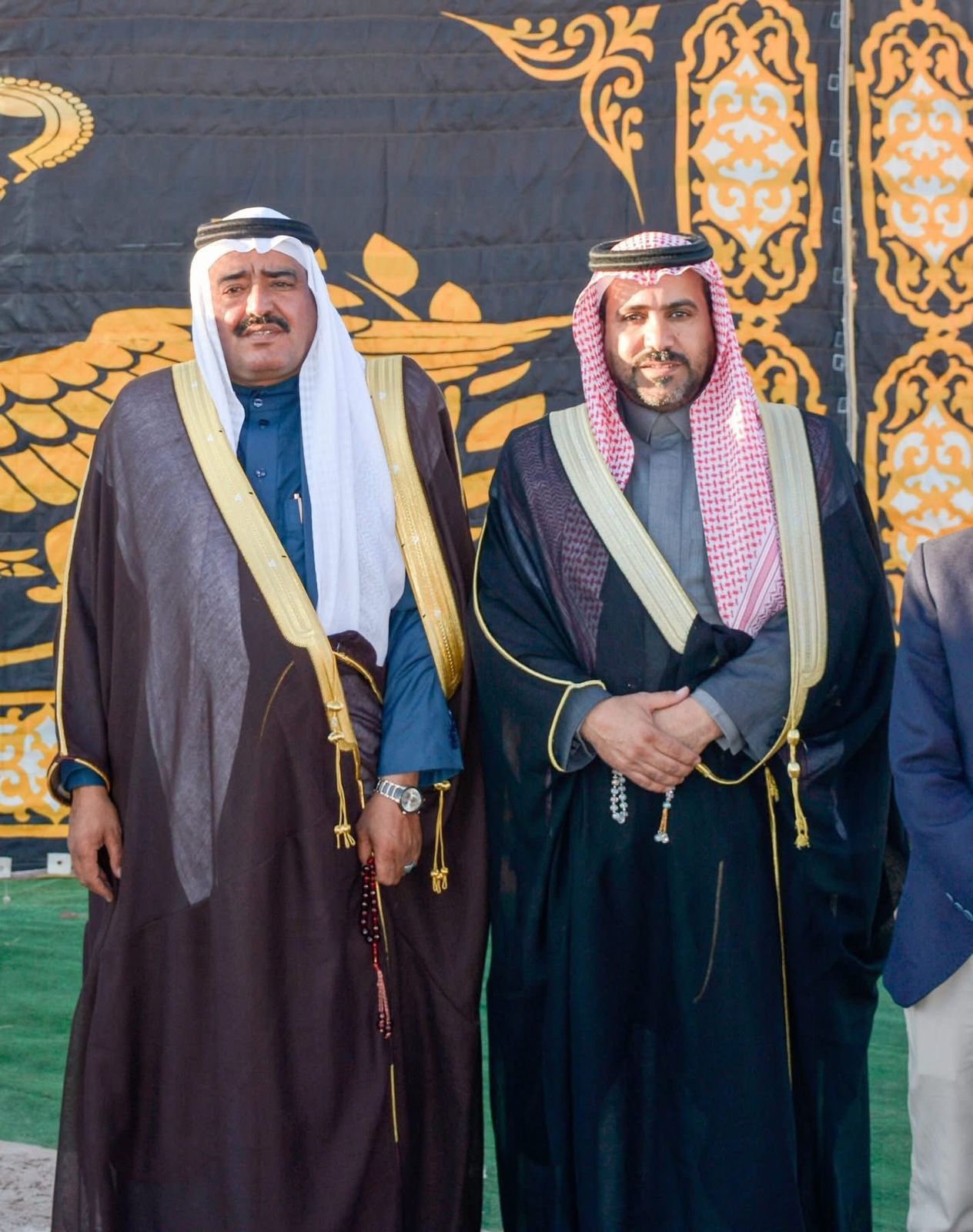 مأدبة عشاء احتفاءً بزيارة رئيس الديوان الملكي وعدد من أصحاب المعالي في ديوان قبيلة بني عطية بالخالدية