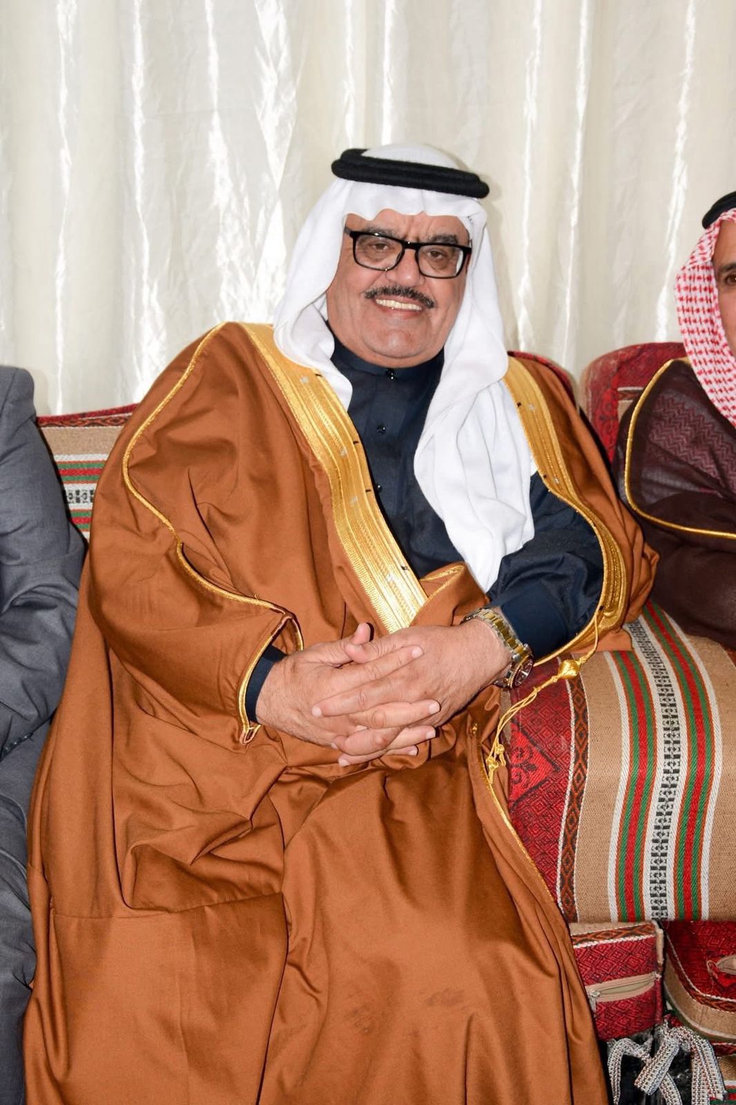 مأدبة عشاء احتفاءً بزيارة رئيس الديوان الملكي وعدد من أصحاب المعالي في ديوان قبيلة بني عطية بالخالدية