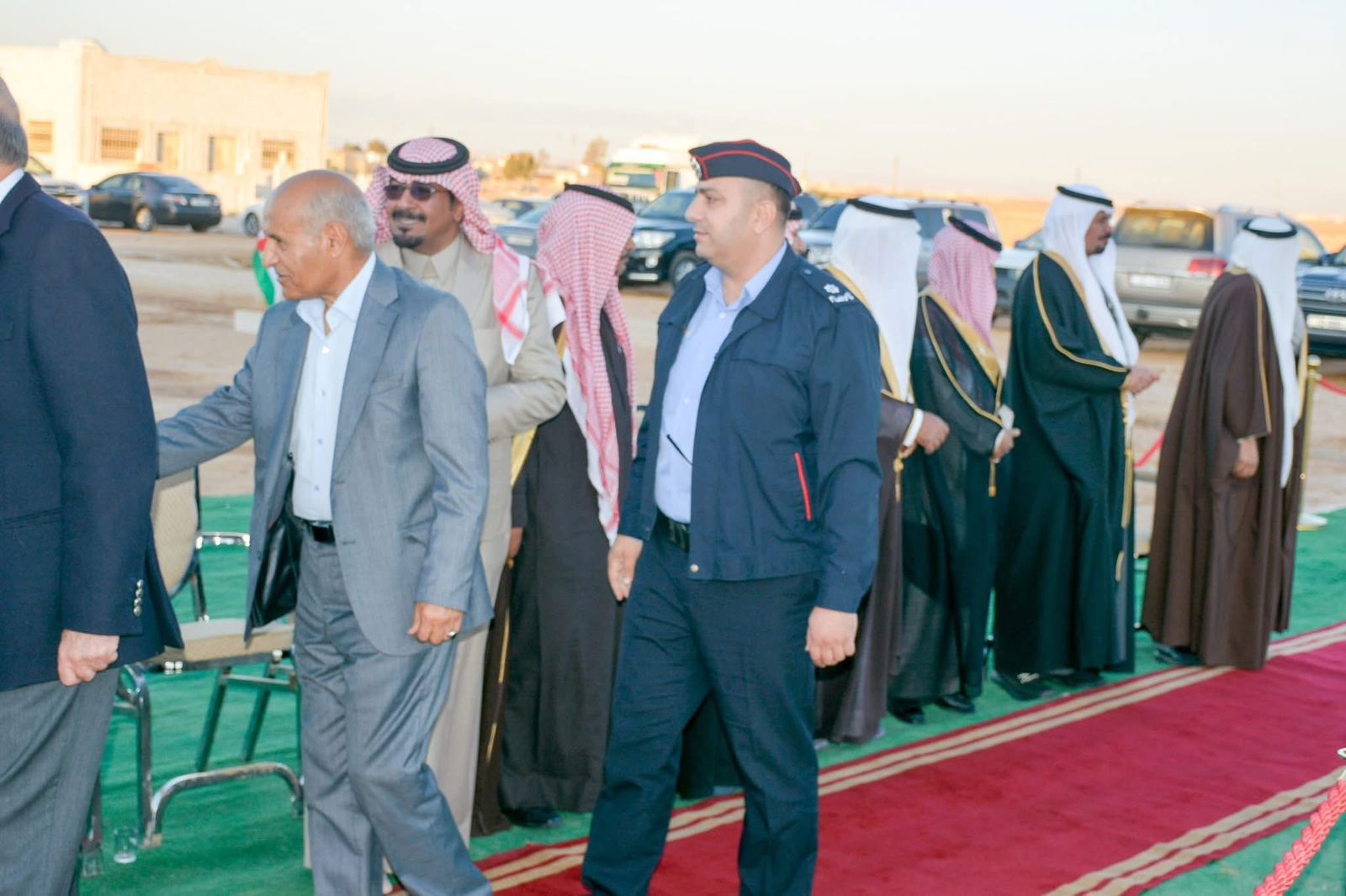 مأدبة عشاء احتفاءً بزيارة رئيس الديوان الملكي وعدد من أصحاب المعالي في ديوان قبيلة بني عطية بالخالدية