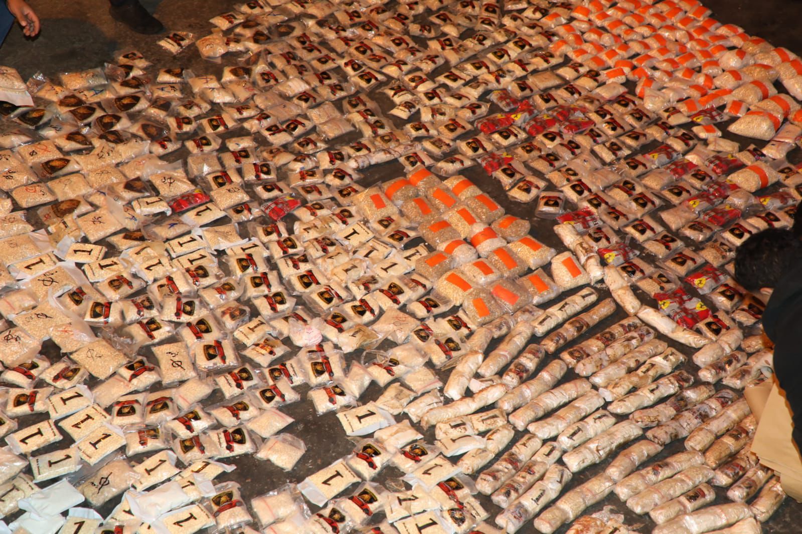 ادارة مكافحة المخدرات وبعد شهرين من عمليات التحقيق والمراقبة تُحبط محاولة تهريب مليون ومئتي ألف حبّة مخدرة لإحدى دول الجوار