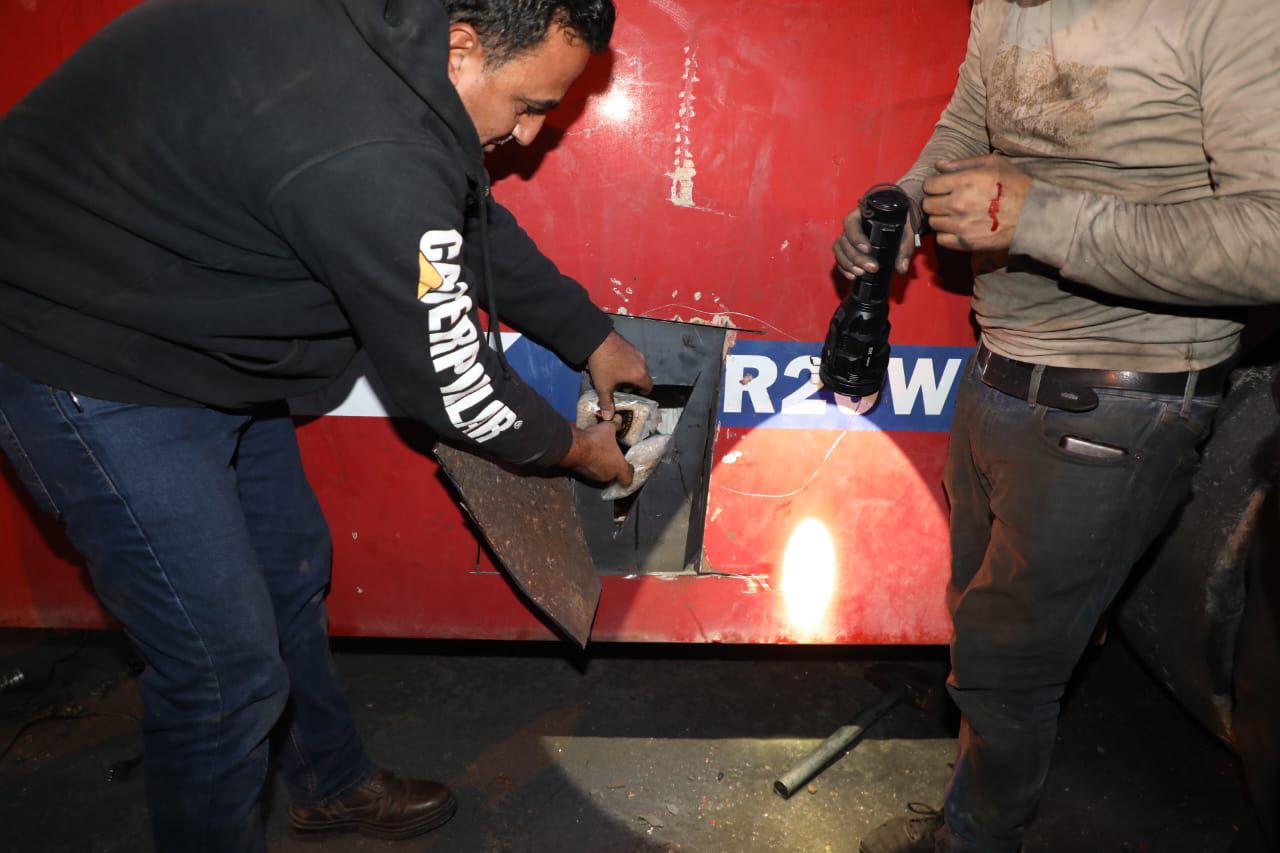 ادارة مكافحة المخدرات وبعد شهرين من عمليات التحقيق والمراقبة تُحبط محاولة تهريب مليون ومئتي ألف حبّة مخدرة لإحدى دول الجوار