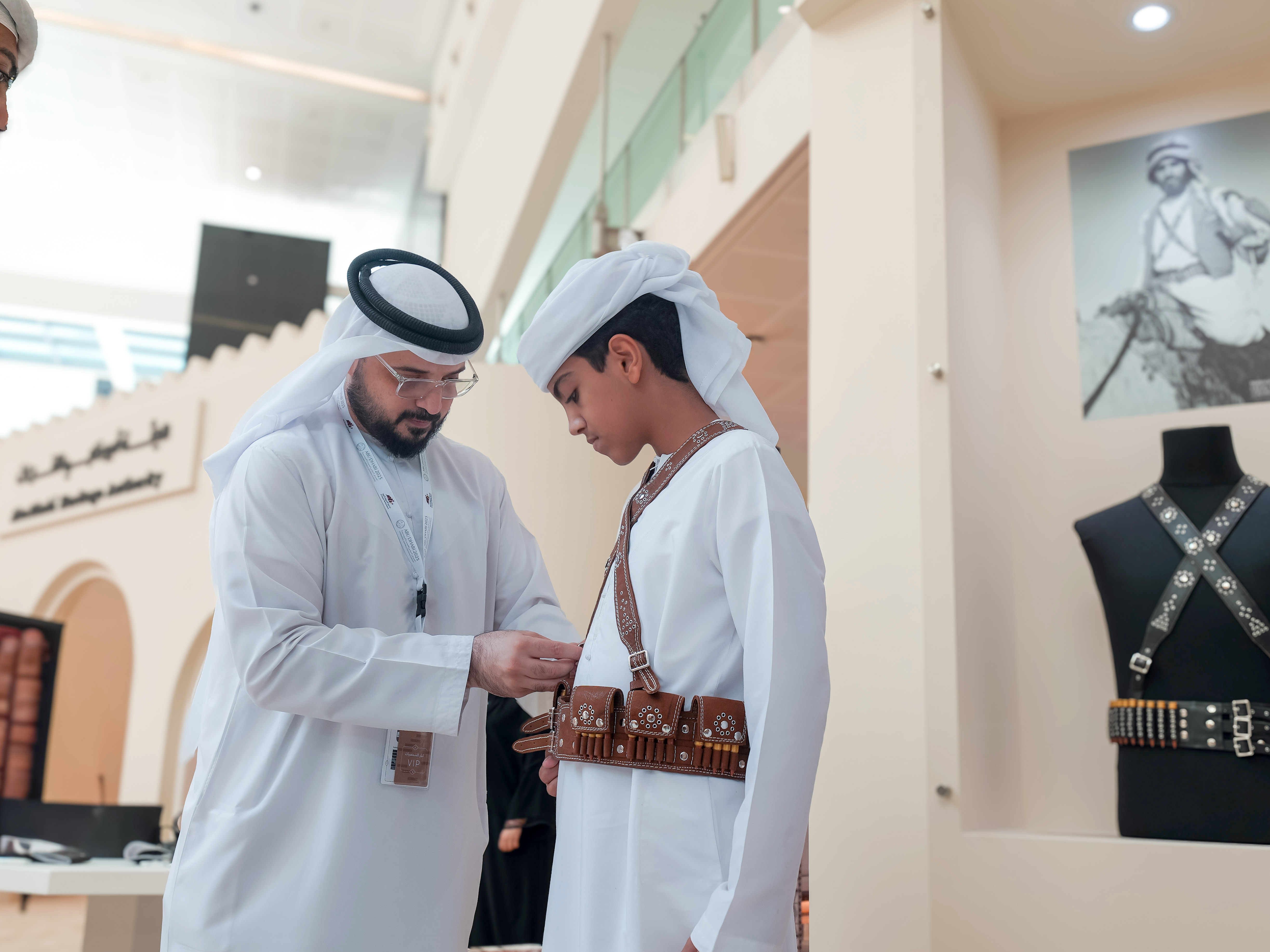 بصفتها الشريك التراثي..  هيئة أبوظبي للتراث تشارك في المعرض الدولي للصيد والفروسية-العين