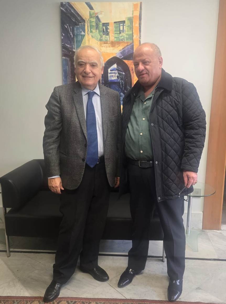 سماوي يلتقي سلامة ولحود ويبحثان سبل التوأمة بين مهرجان جرش والمهرجانات اللبنانية 