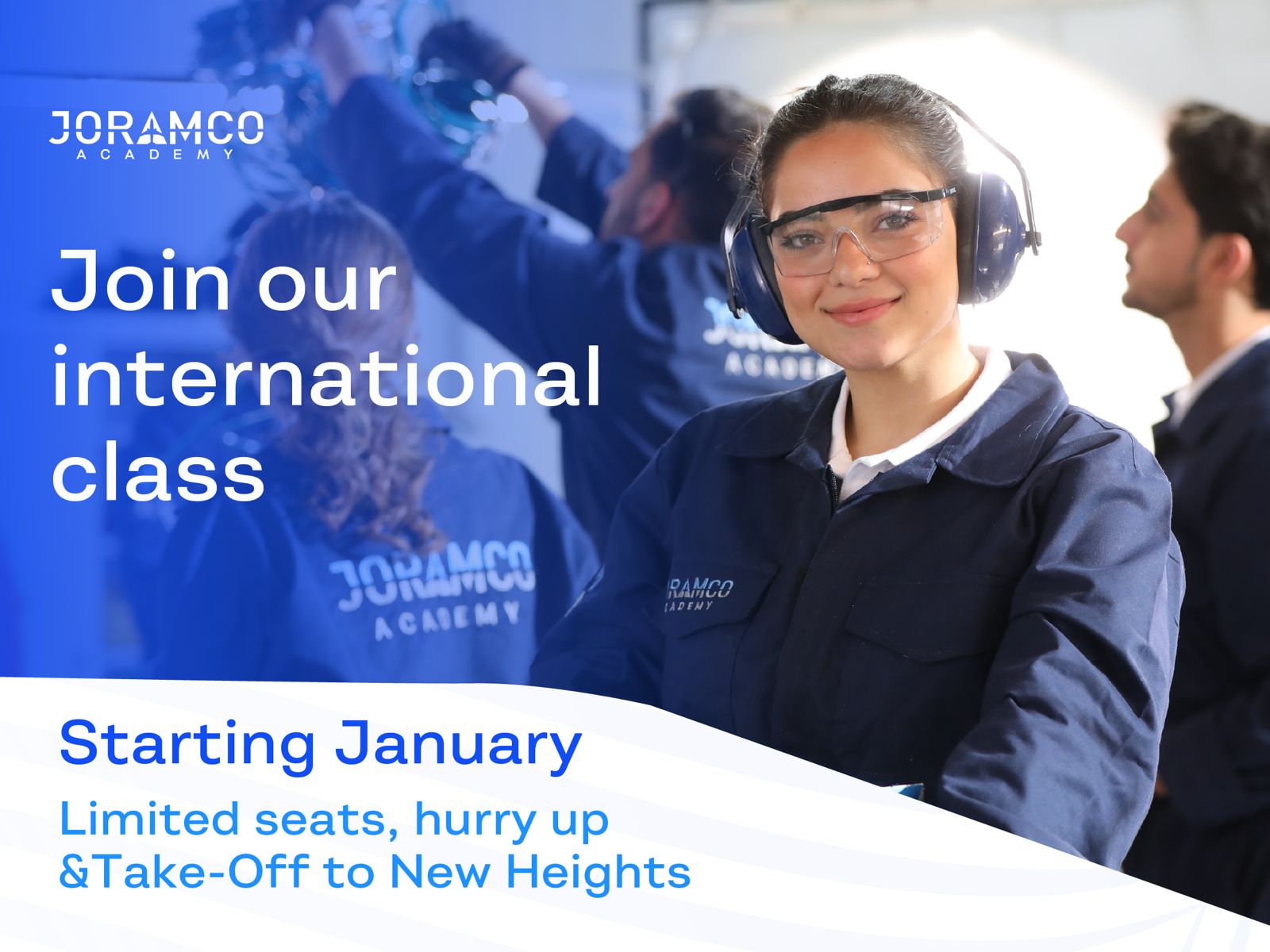 الفرصة الأخيرة للطلبة الدوليين: مقاعد محدودة للالتحاق بأكاديمية جورامكو لشهر كانون الثاني 2026