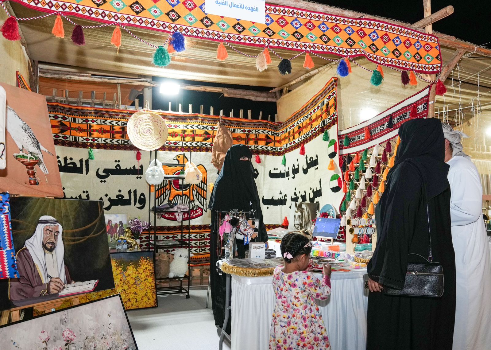 إبداعات فنية تحكي قصص الإرادة لأصحاب الهمم في مهرجان الياسات