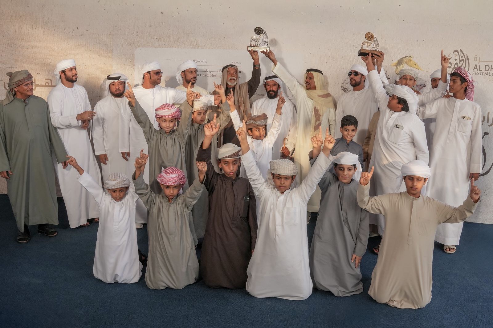 مزاينة مدينة زايد تتوج الفائزين في أشواط المفاريد التلاد والشركاء