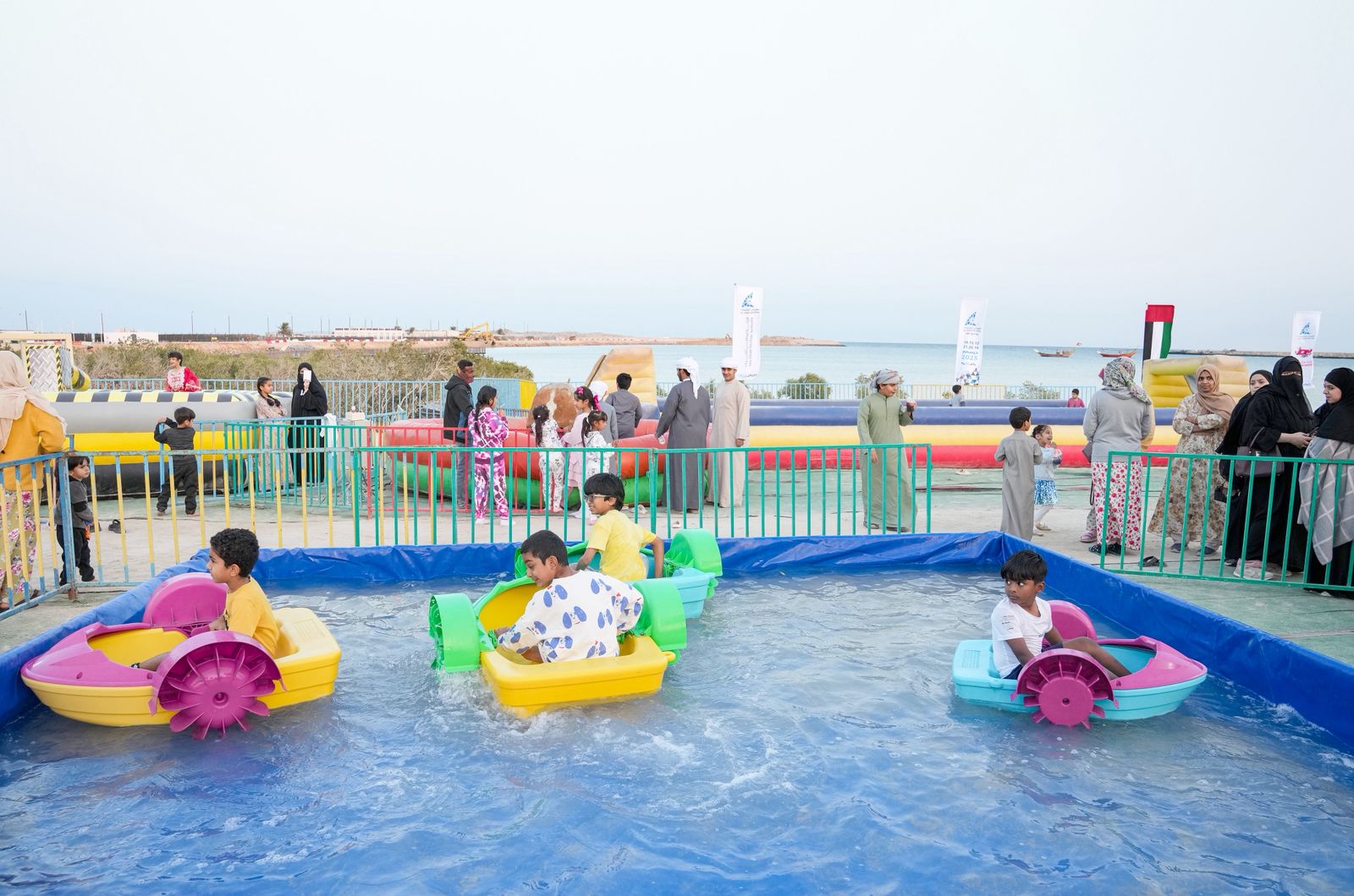 مهرجان الياسات يشهد عدداً من المسابقات الرياضية في أسبوعه الأول