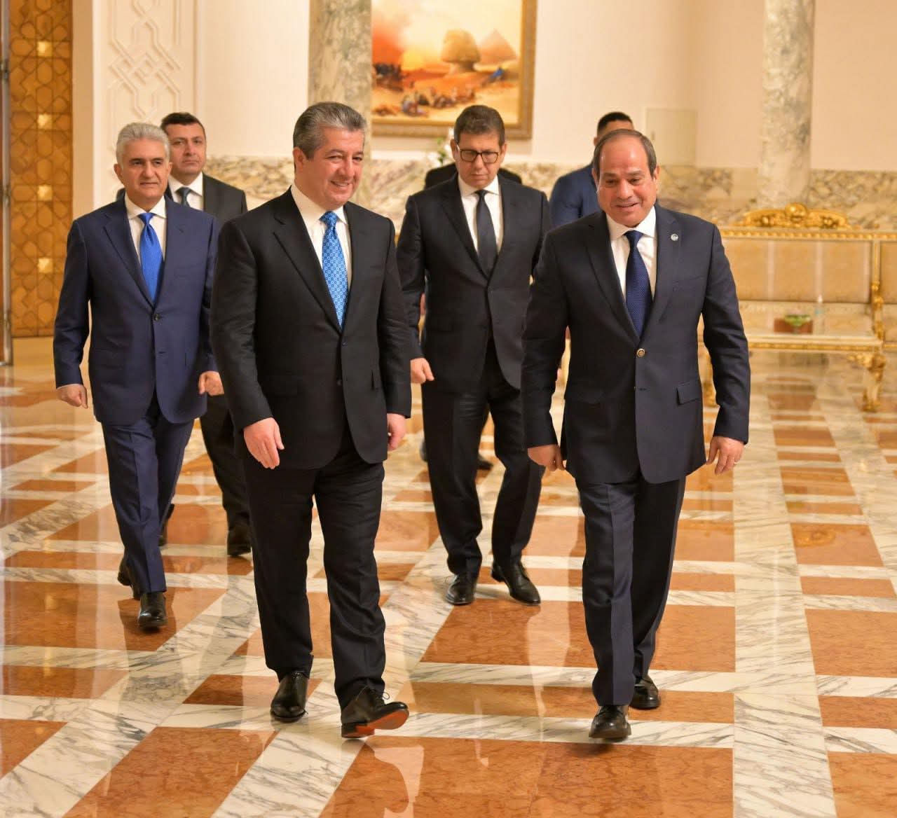 الرئيس السيسي  يؤكد على دعم مصر الكامل والمستمر للعراق ومساندته في مواجهة الإرهاب