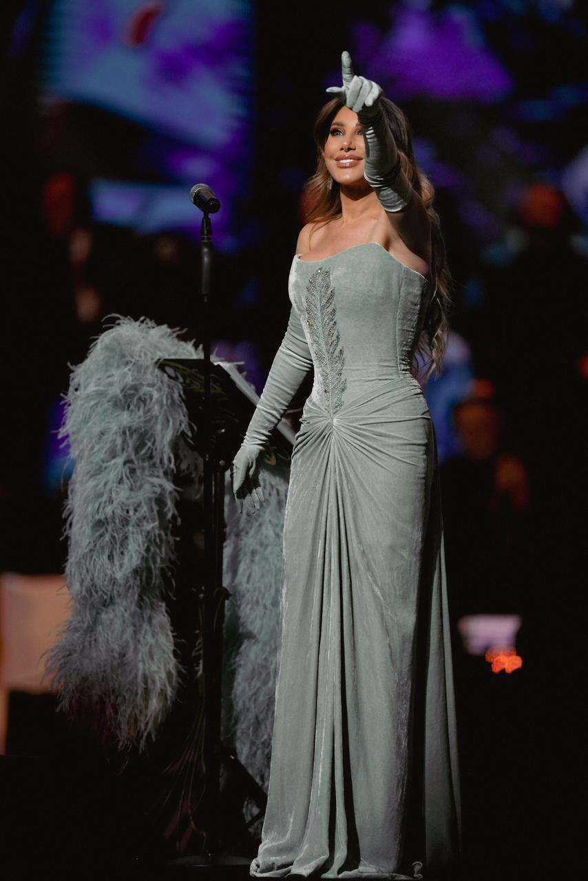 نجوى كرم تشعل مسرح محمد عبده أرينا بالرياض بحفل جماهيري استثنائي وتستقبل العام الجديد 2026 من دبي