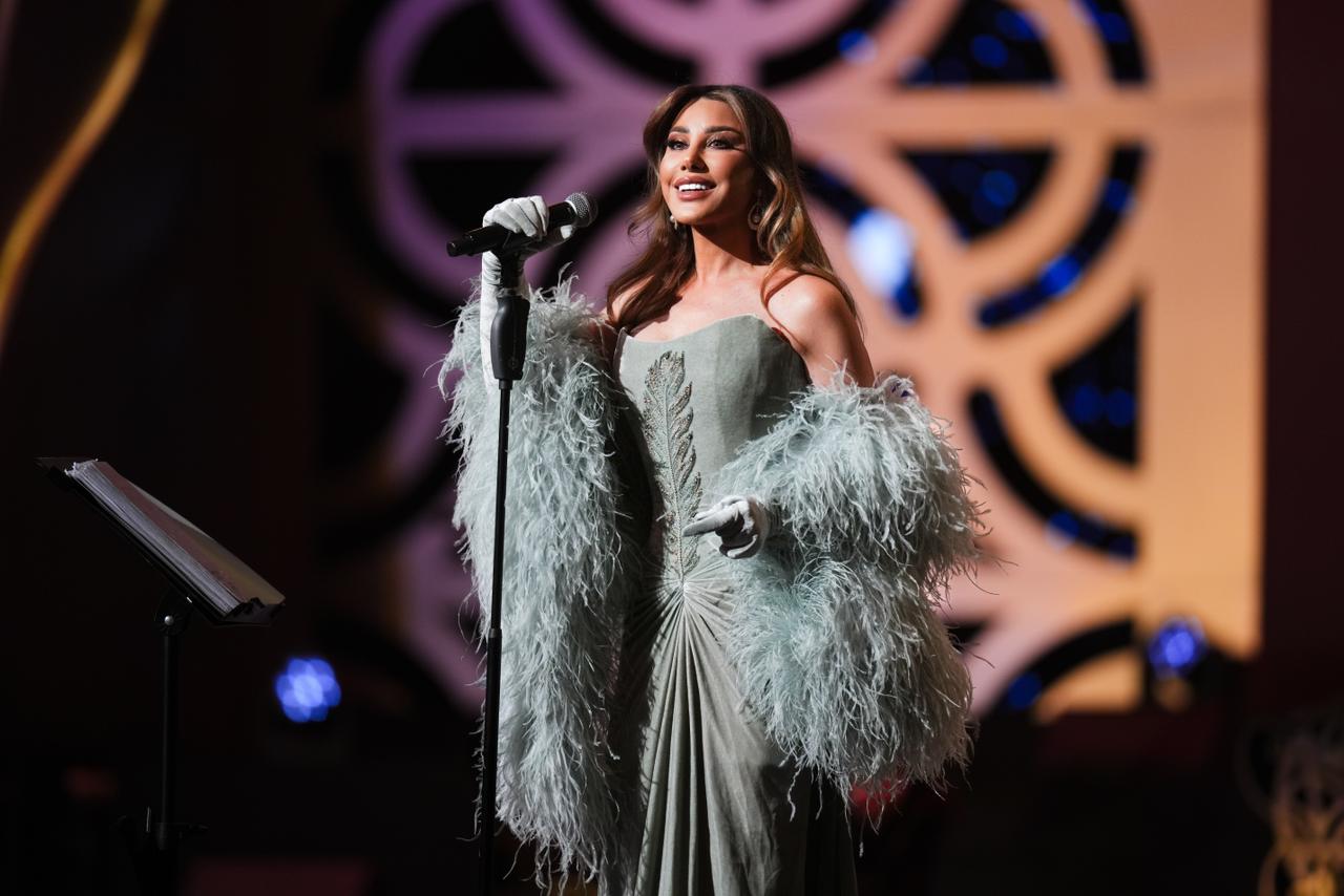 نجوى كرم تشعل مسرح محمد عبده أرينا بالرياض بحفل جماهيري استثنائي وتستقبل العام الجديد 2026 من دبي